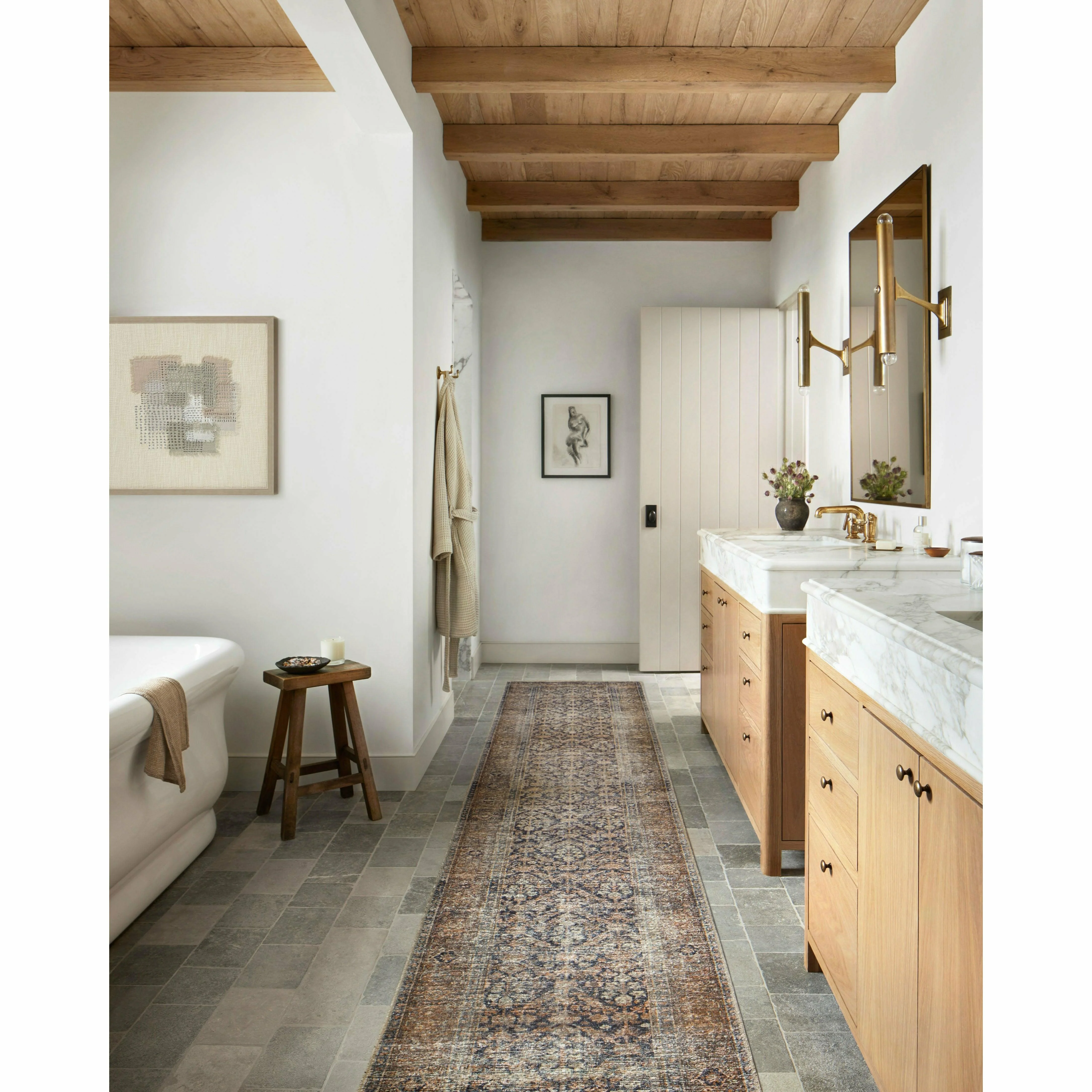Billie Ink / Salmon Rug | Amber Lewis x Loloi - Image 5