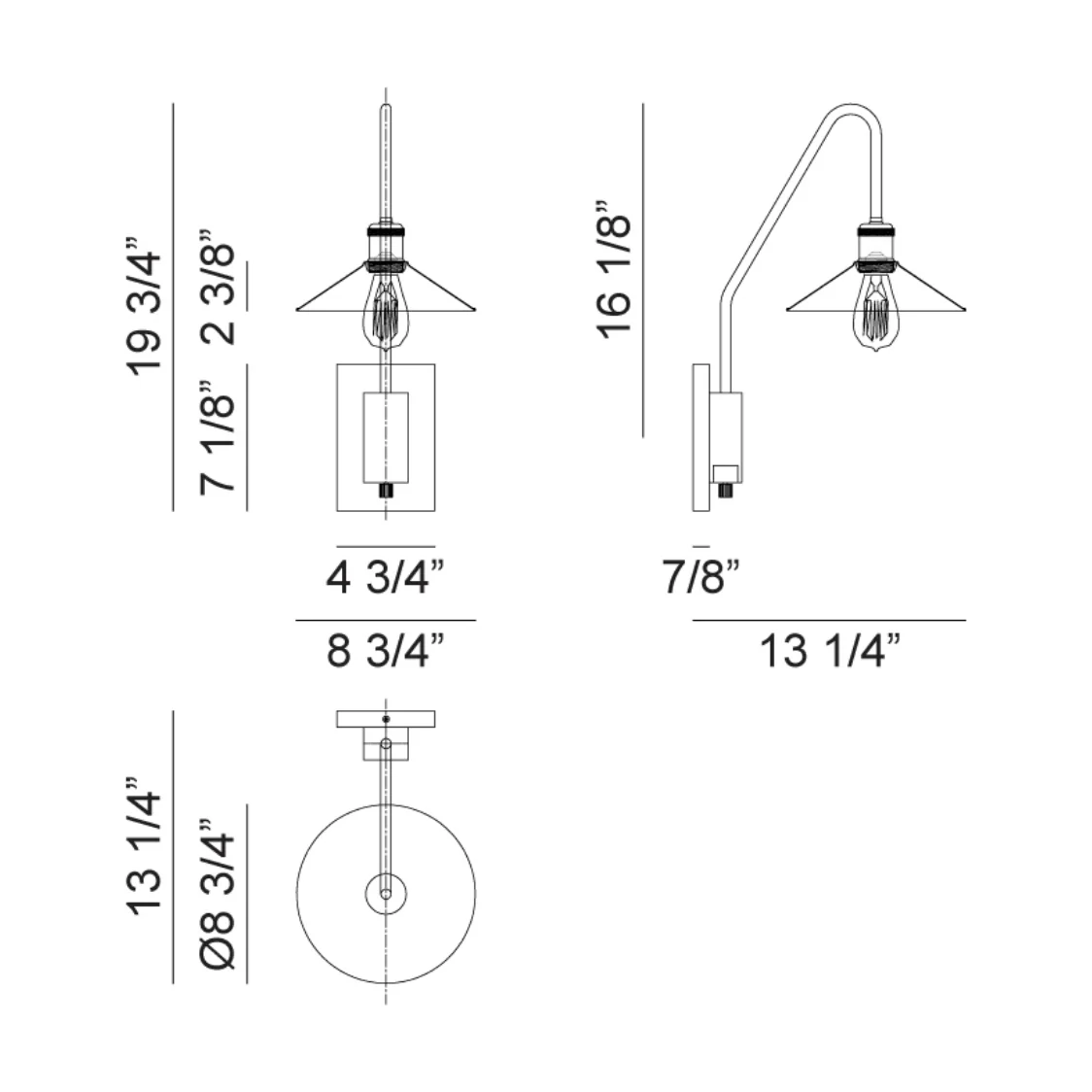 Bingrahm Wall Sconce - Image 4