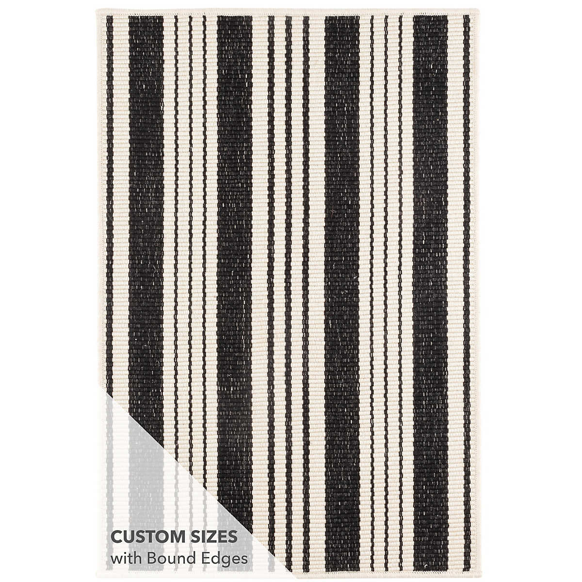 Birmingham Black Indoor/Outdoor Rug - Image 5