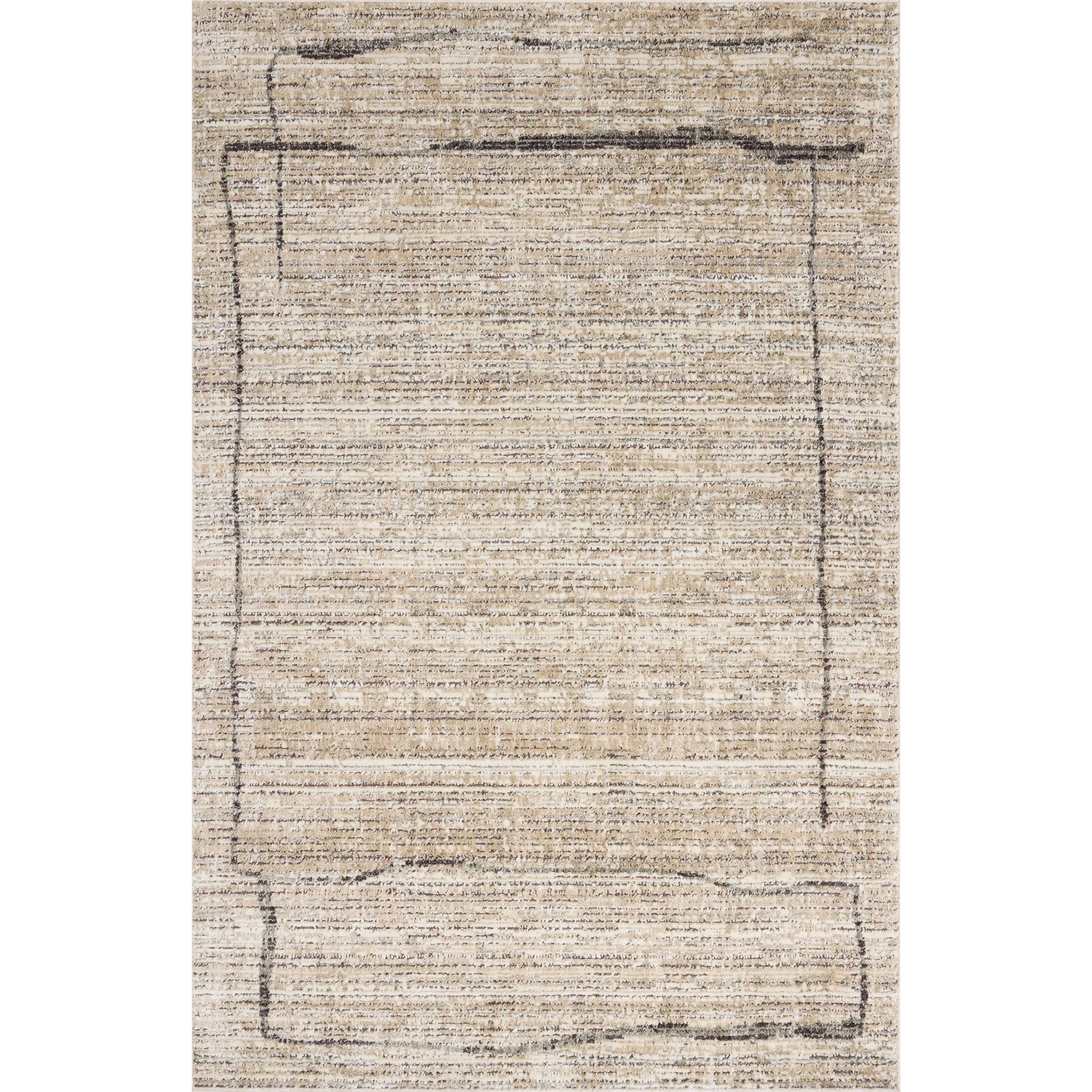 Bleecker Natural / Charcoal Rug | Jeremiah Brent x Loloi