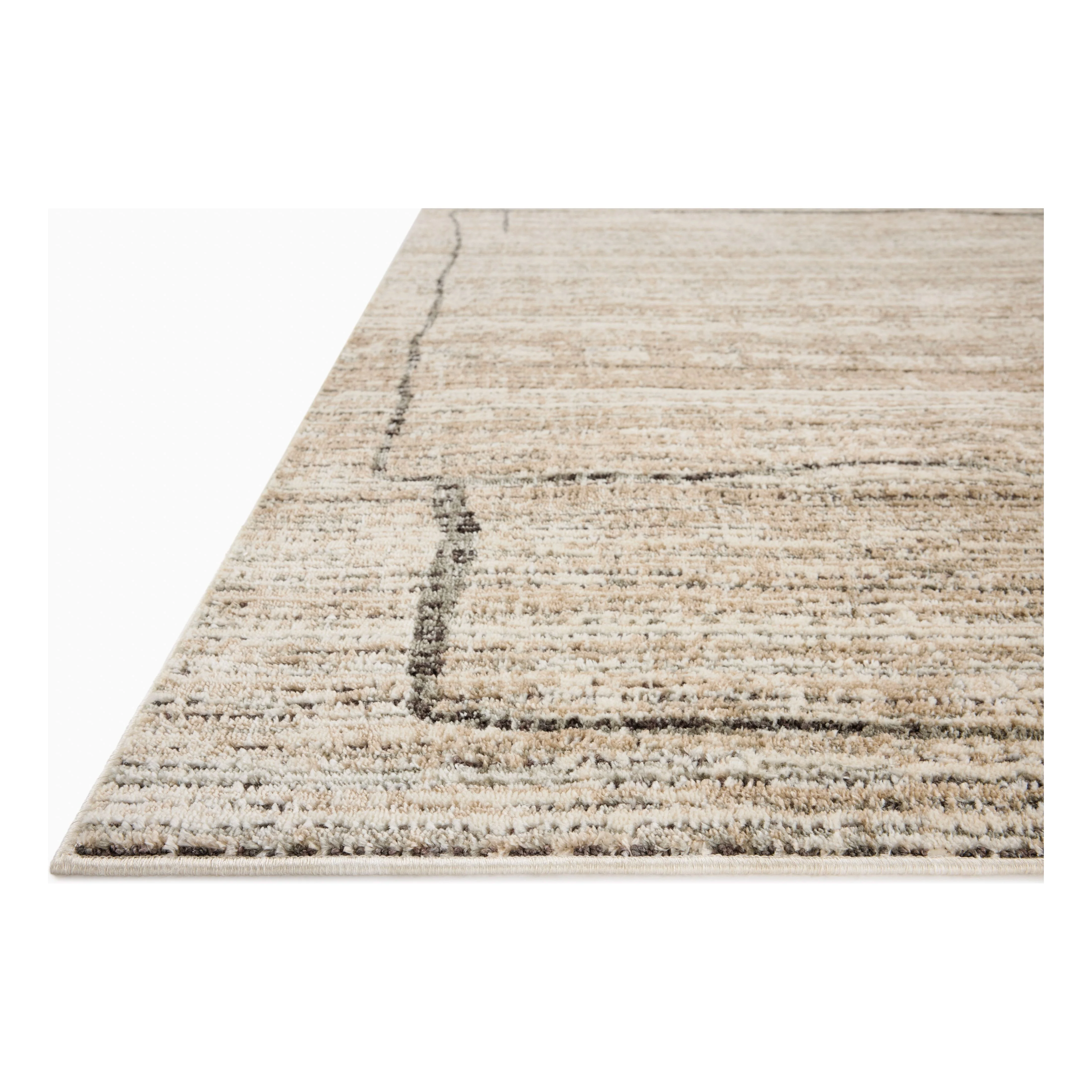 Bleecker Natural / Charcoal Rug | Jeremiah Brent x Loloi - Image 4