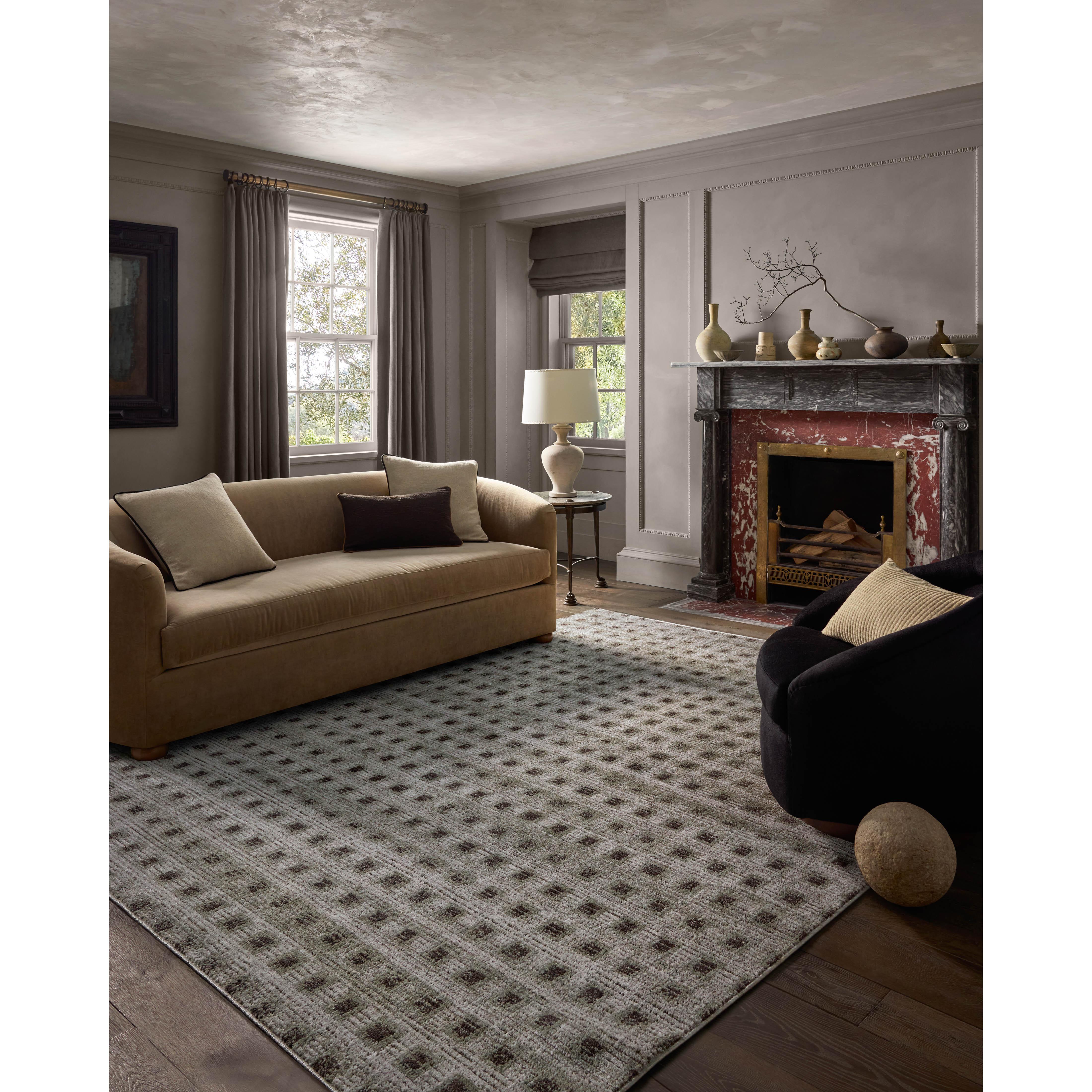 Bleecker Silver / Charcoal Rug | Jeremiah Brent x Loloi - Image 2