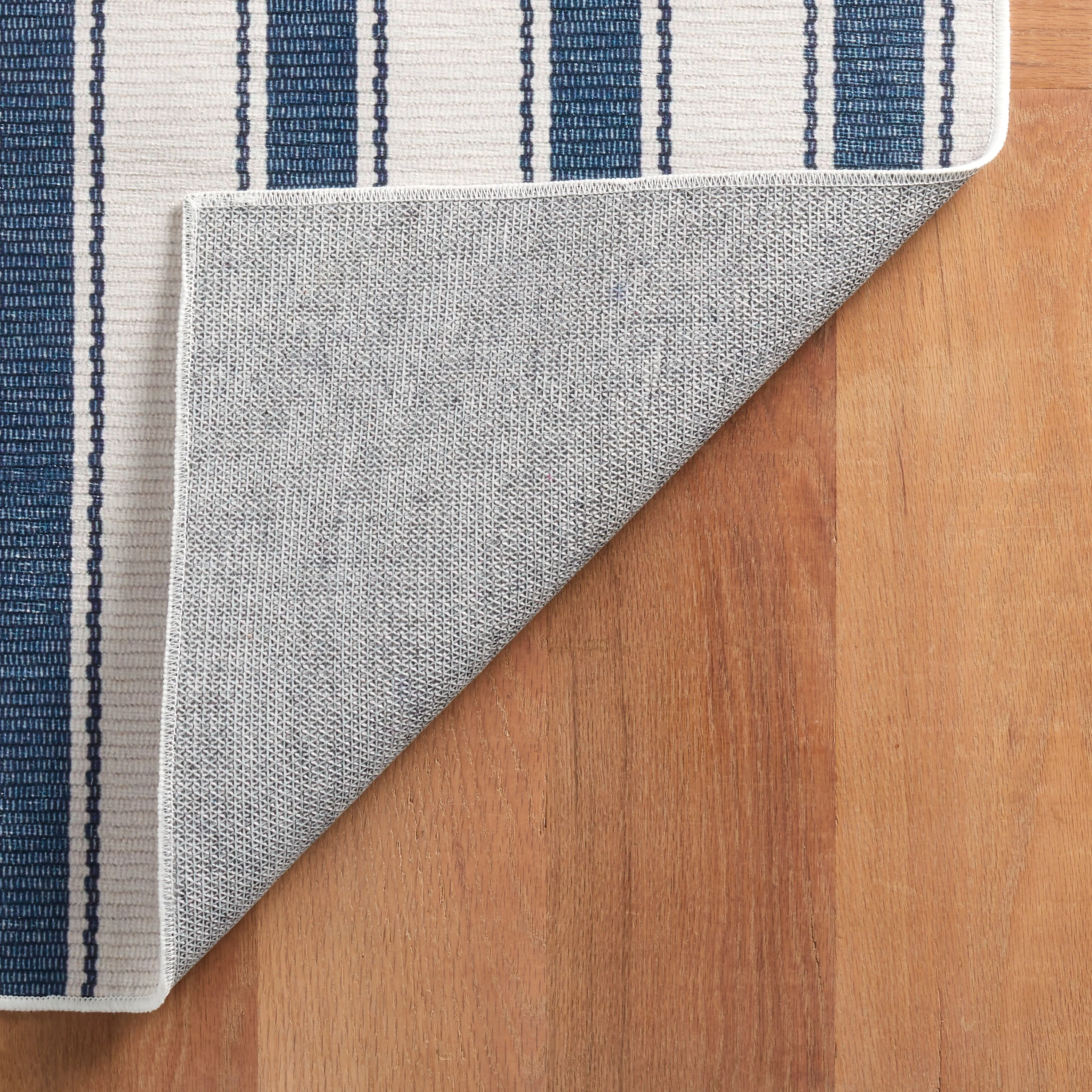Blue Awning Stripe Rug - Image 5