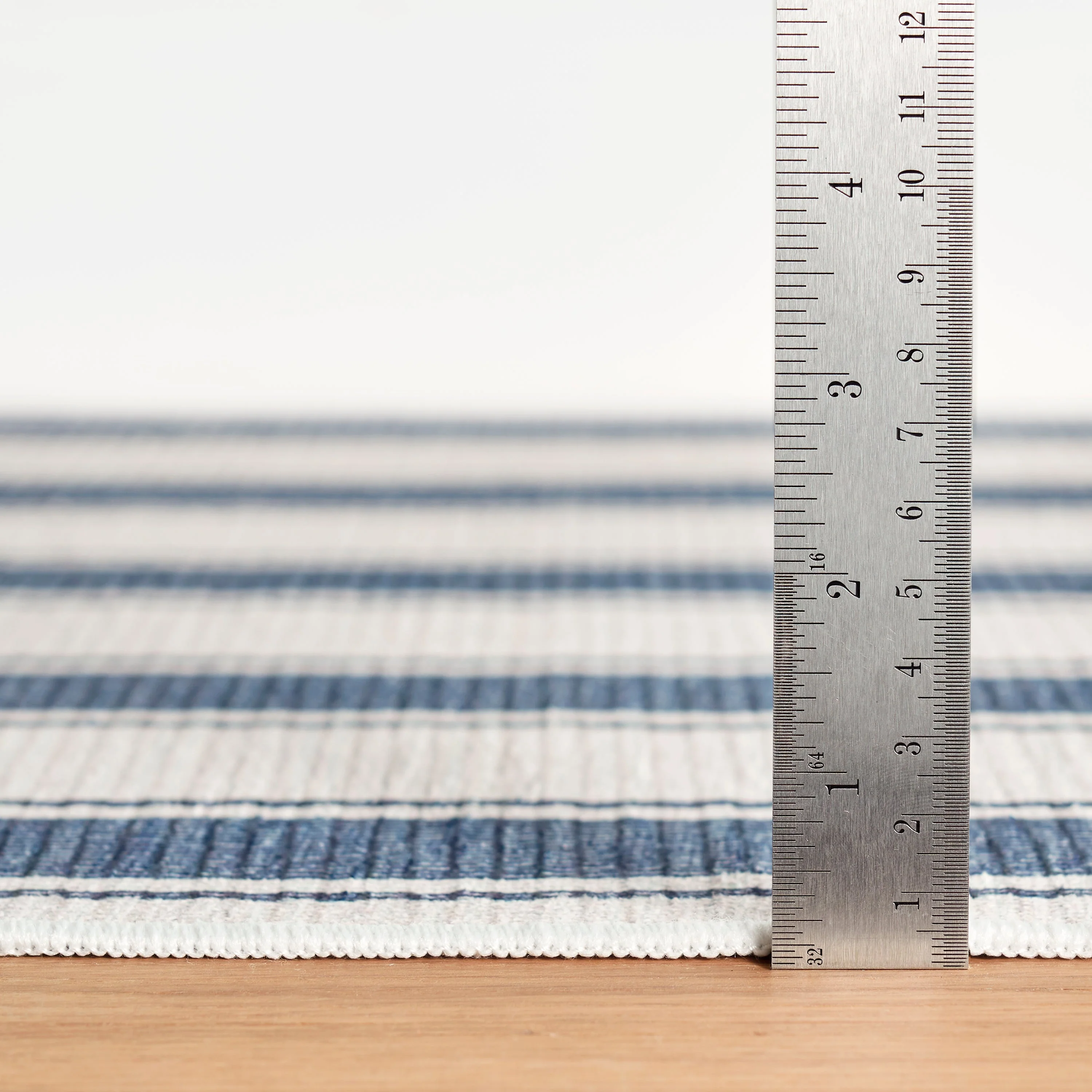 Blue Awning Stripe Rug - Image 6