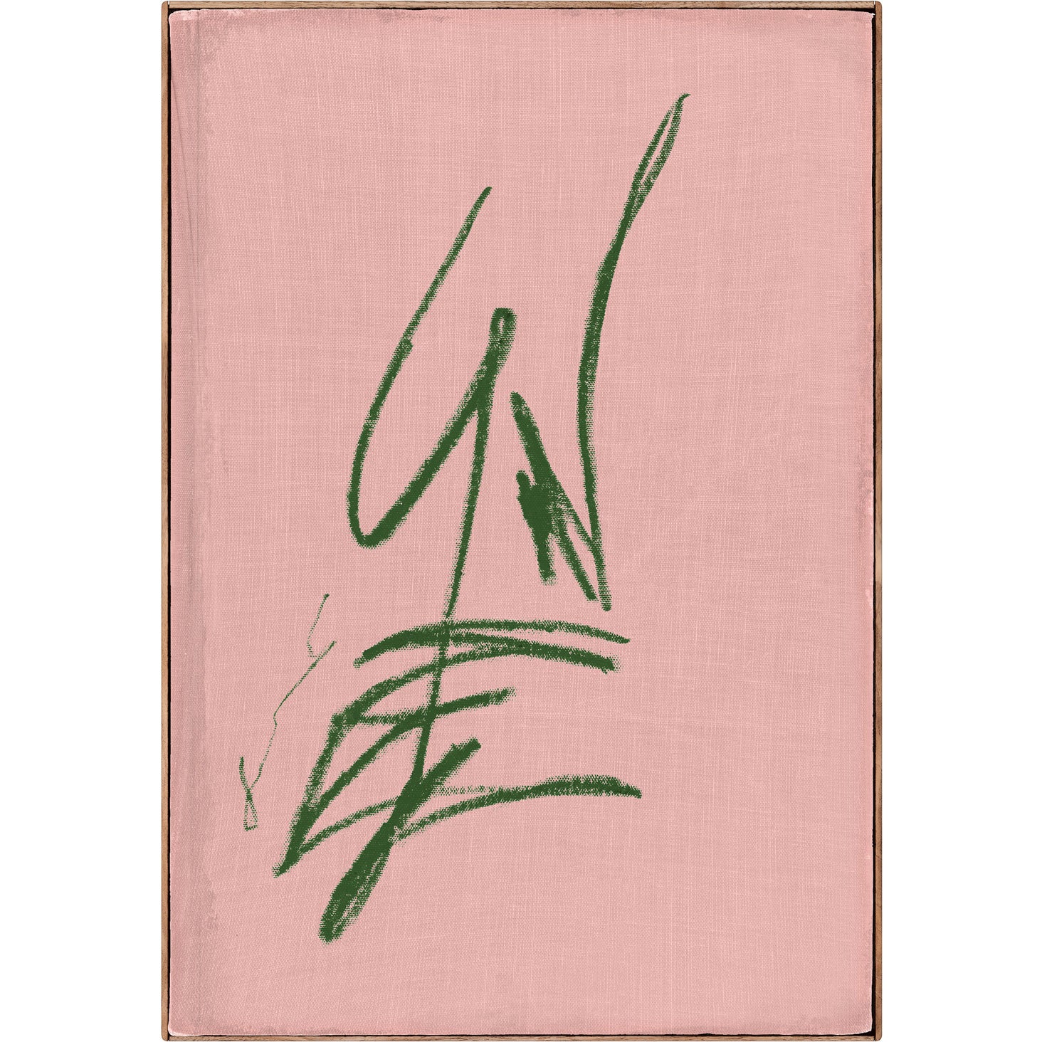 Book Cover, Moss On Blush - Image 3