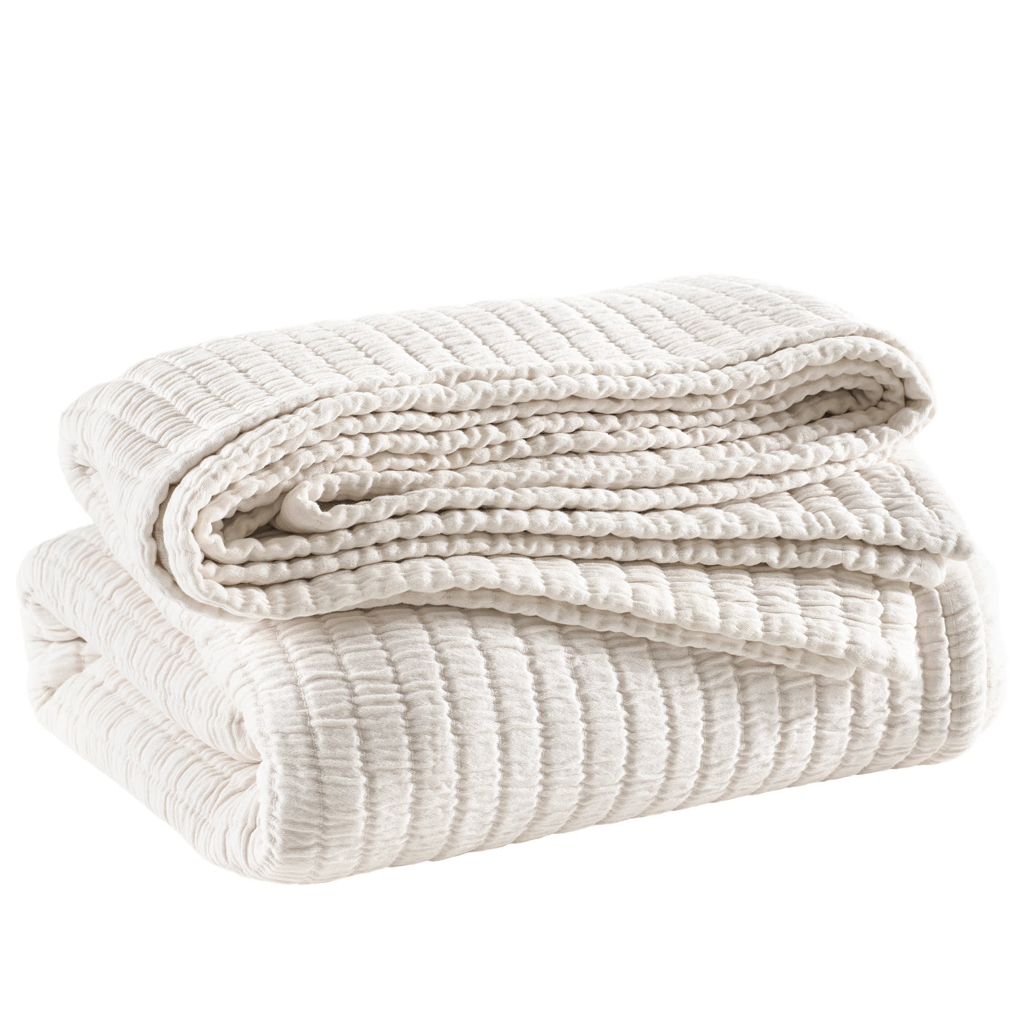 Boyfriend Ivory Matelasse Coverlet - Image 3