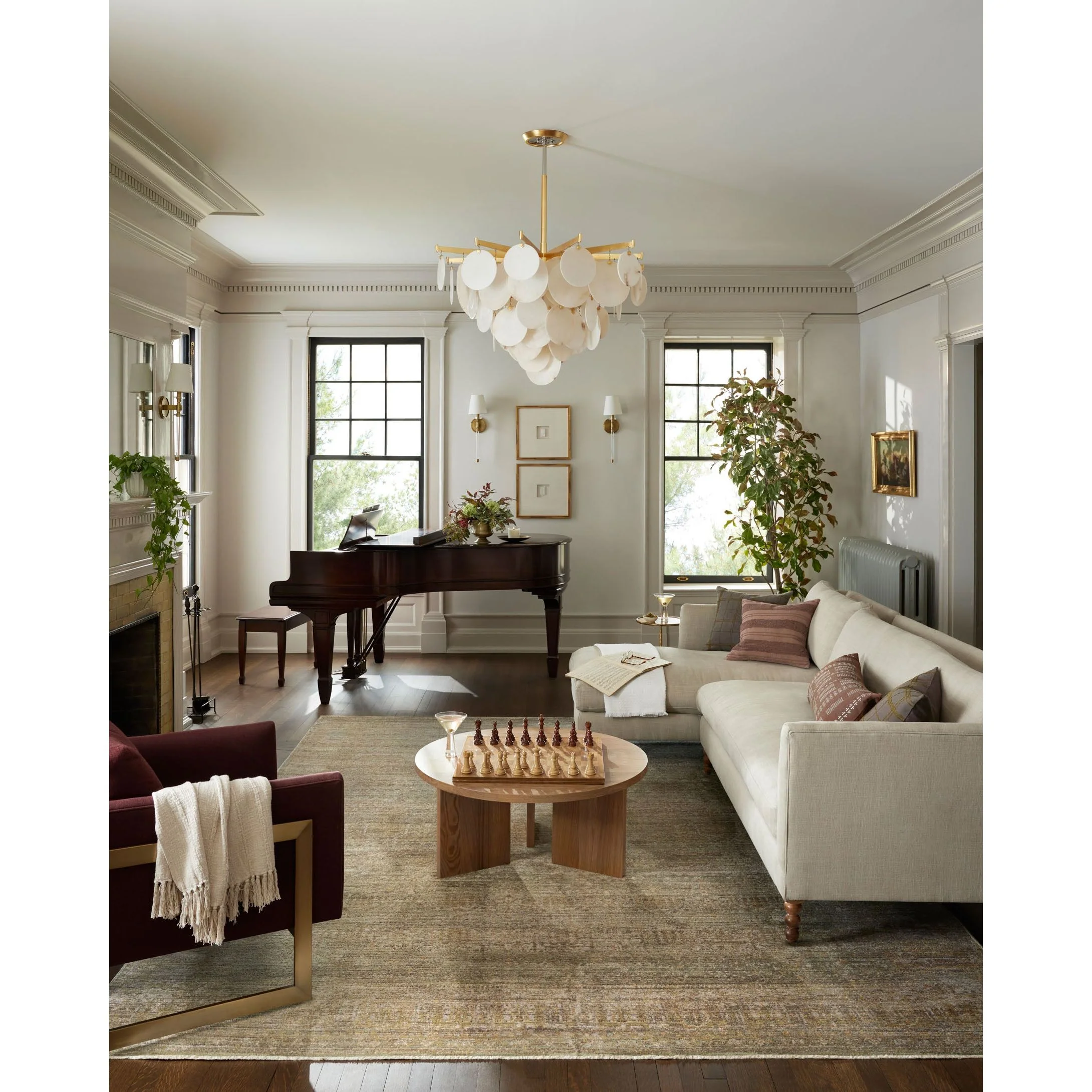 Bradbury Dove / Gold Rug | Jean Stoffer x Loloi - Image 4