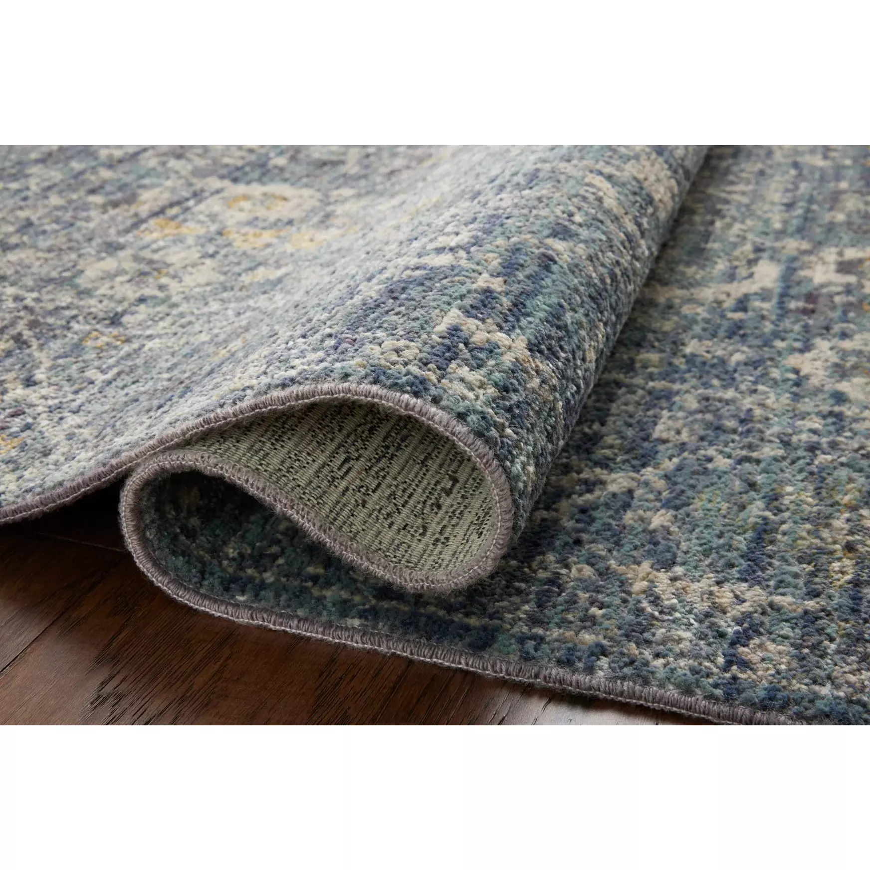 Bradbury Ocean / Gold Rug | Jean Stoffer x Loloi - Image 9
