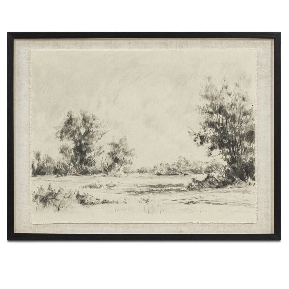 Briar Framed Print On Linen