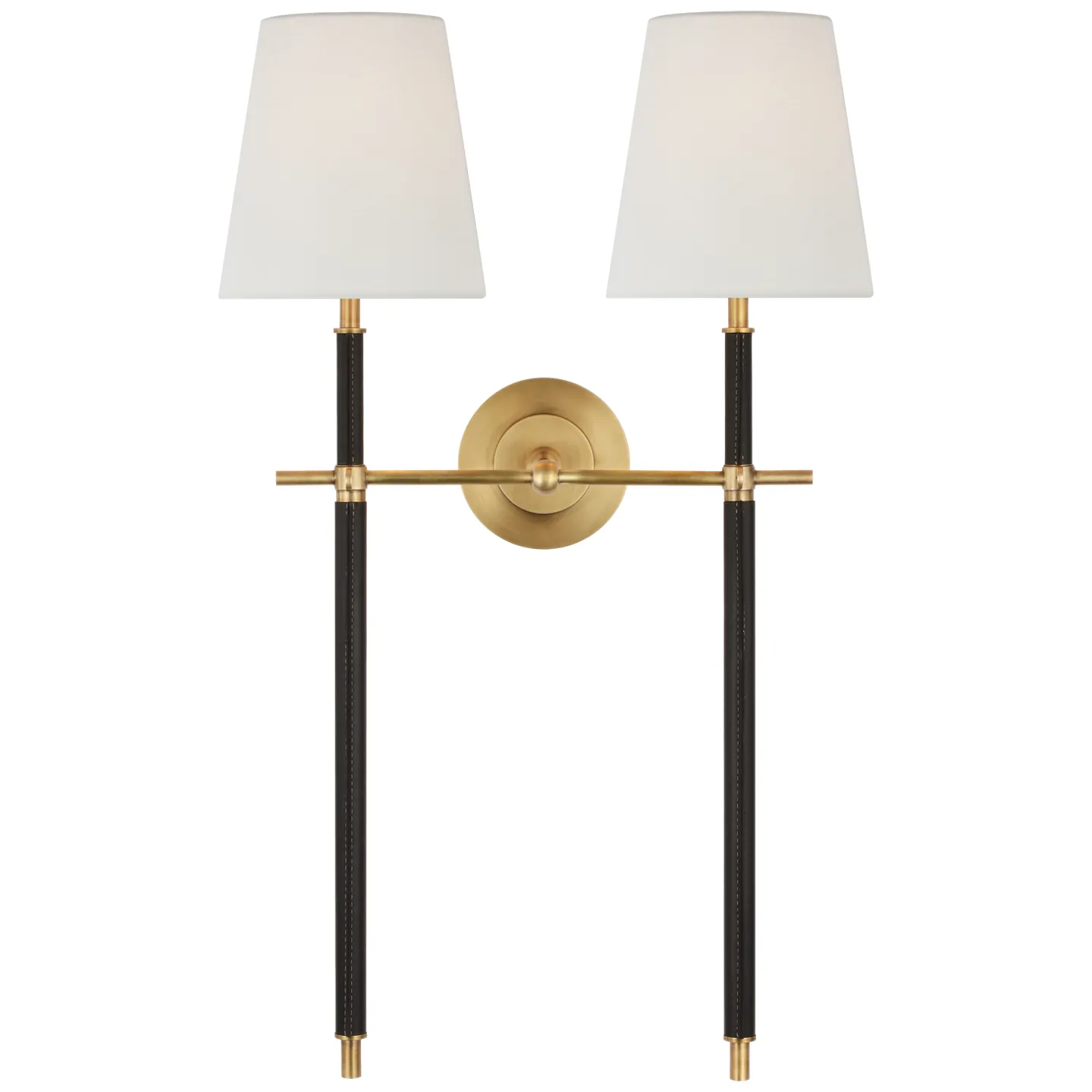 Bryant Wrapped Double Tail Sconce