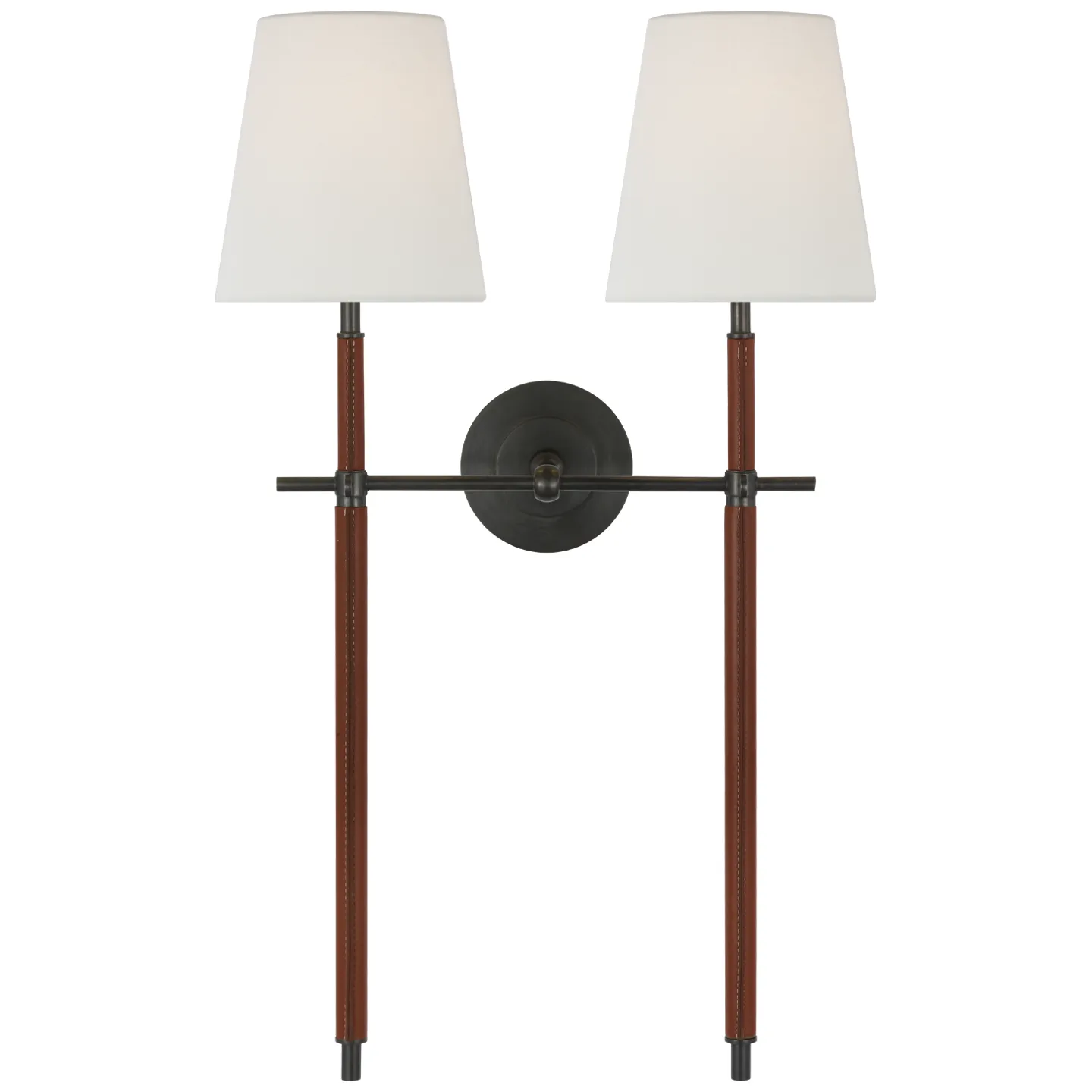 Bryant Wrapped Double Tail Sconce - Image 6