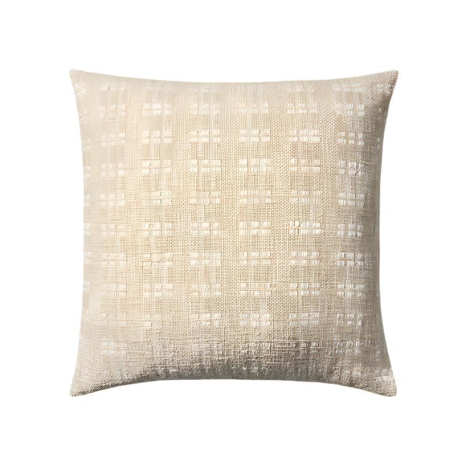 Bryne Beige Pillow | Magnolia Home by Joanna Gaines x Loloi