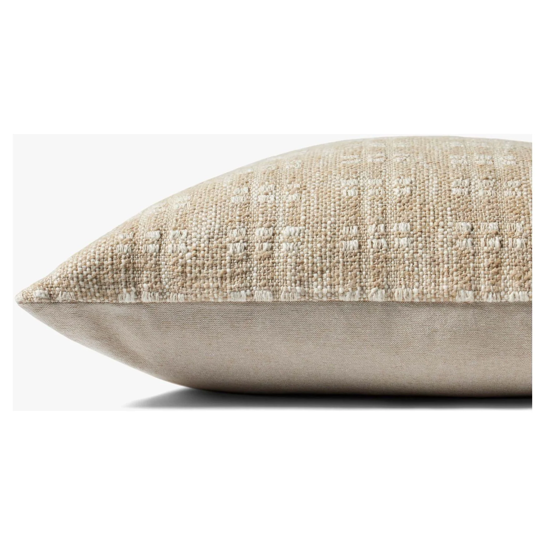 Bryne Beige Pillow | Magnolia Home by Joanna Gaines x Loloi - Image 5