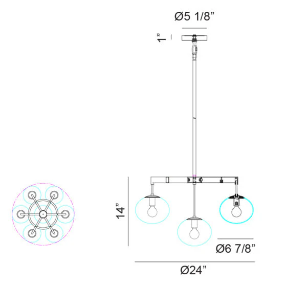 Bulbus Chandelier - Image 5