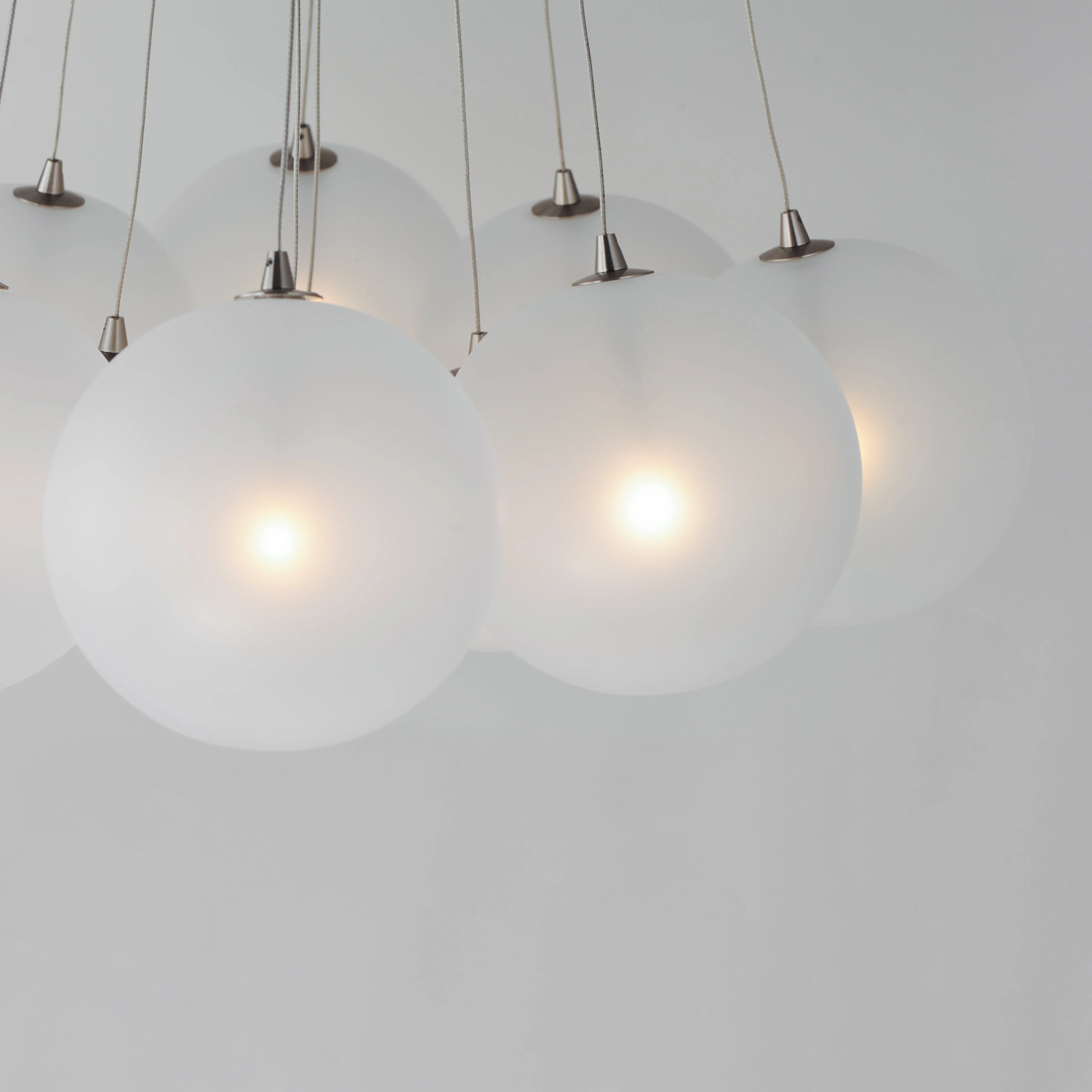 Burst 12 Light LED Chandelier - Image 5