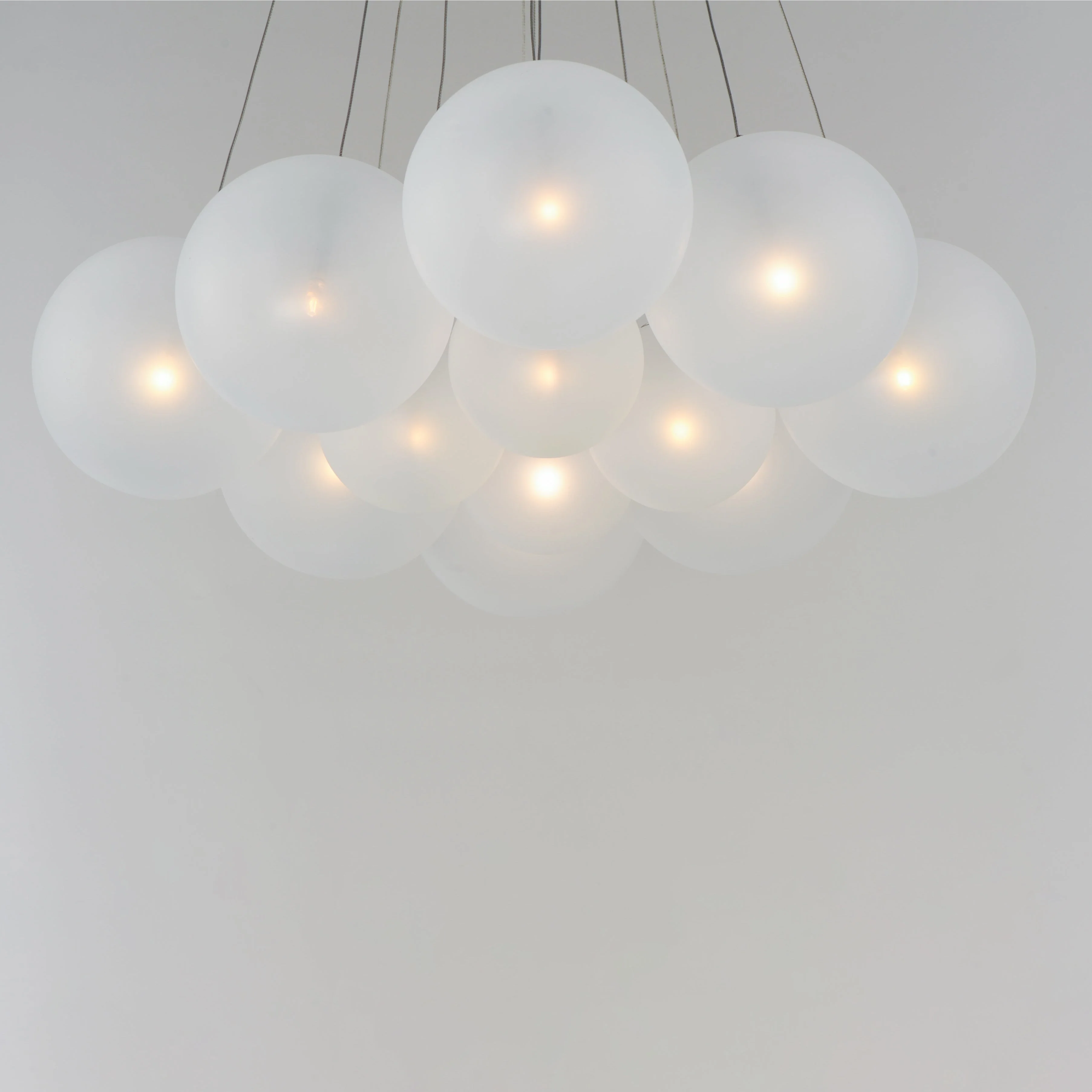 Burst 12 Light LED Chandelier - Image 6