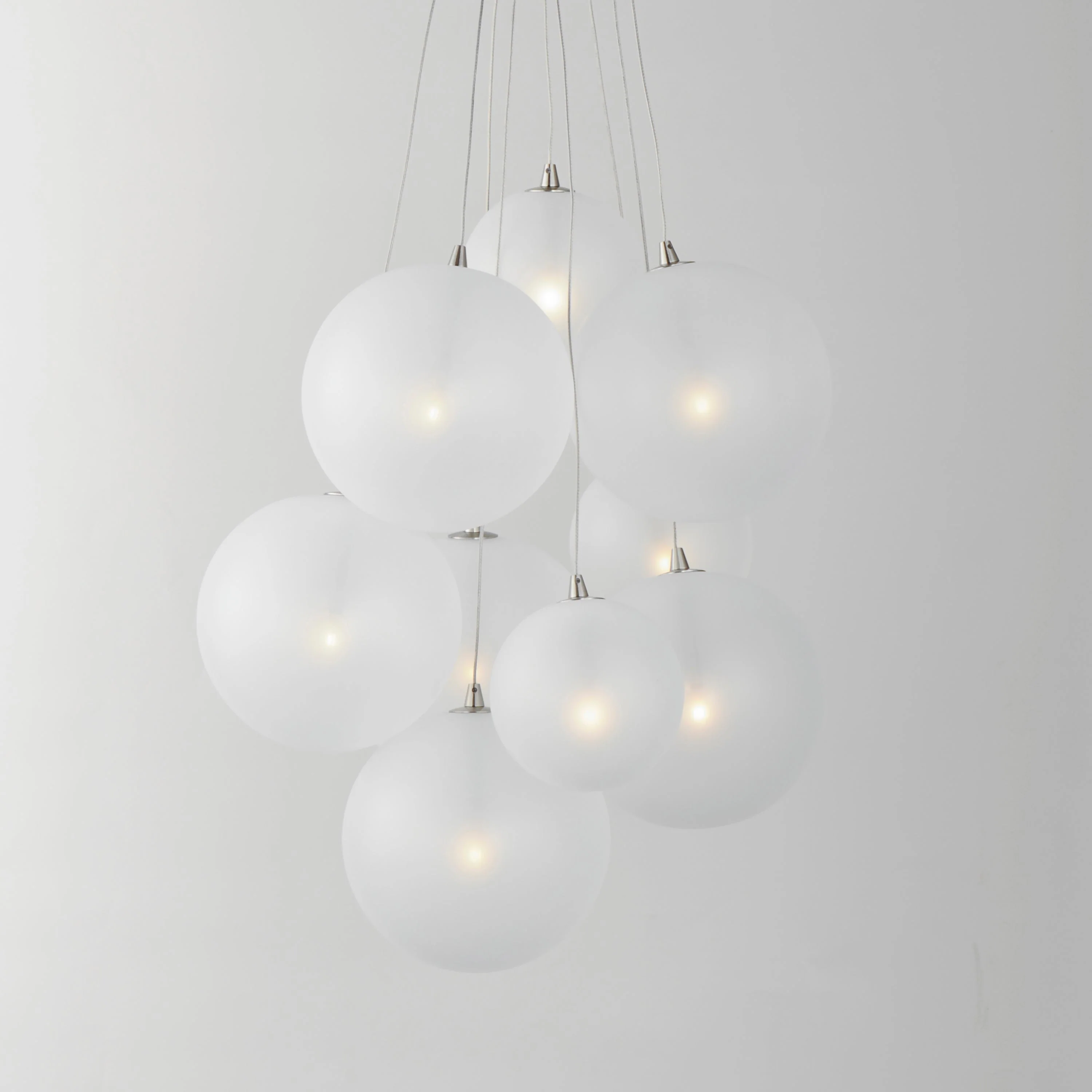 Burst 9 Light LED Chandelier - Image 7