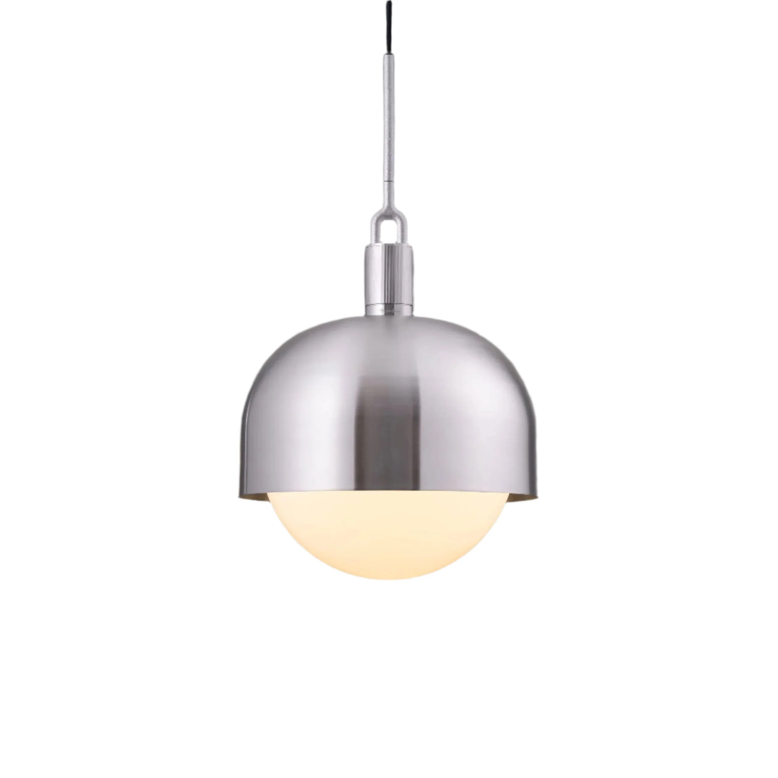 Forked Globe Pendant with Shade - Image 4