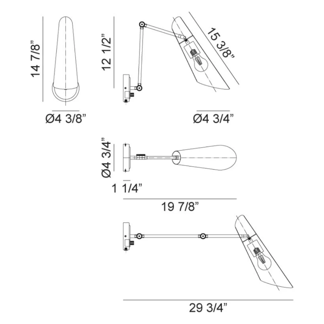 Butera Wall Sconce - Image 15