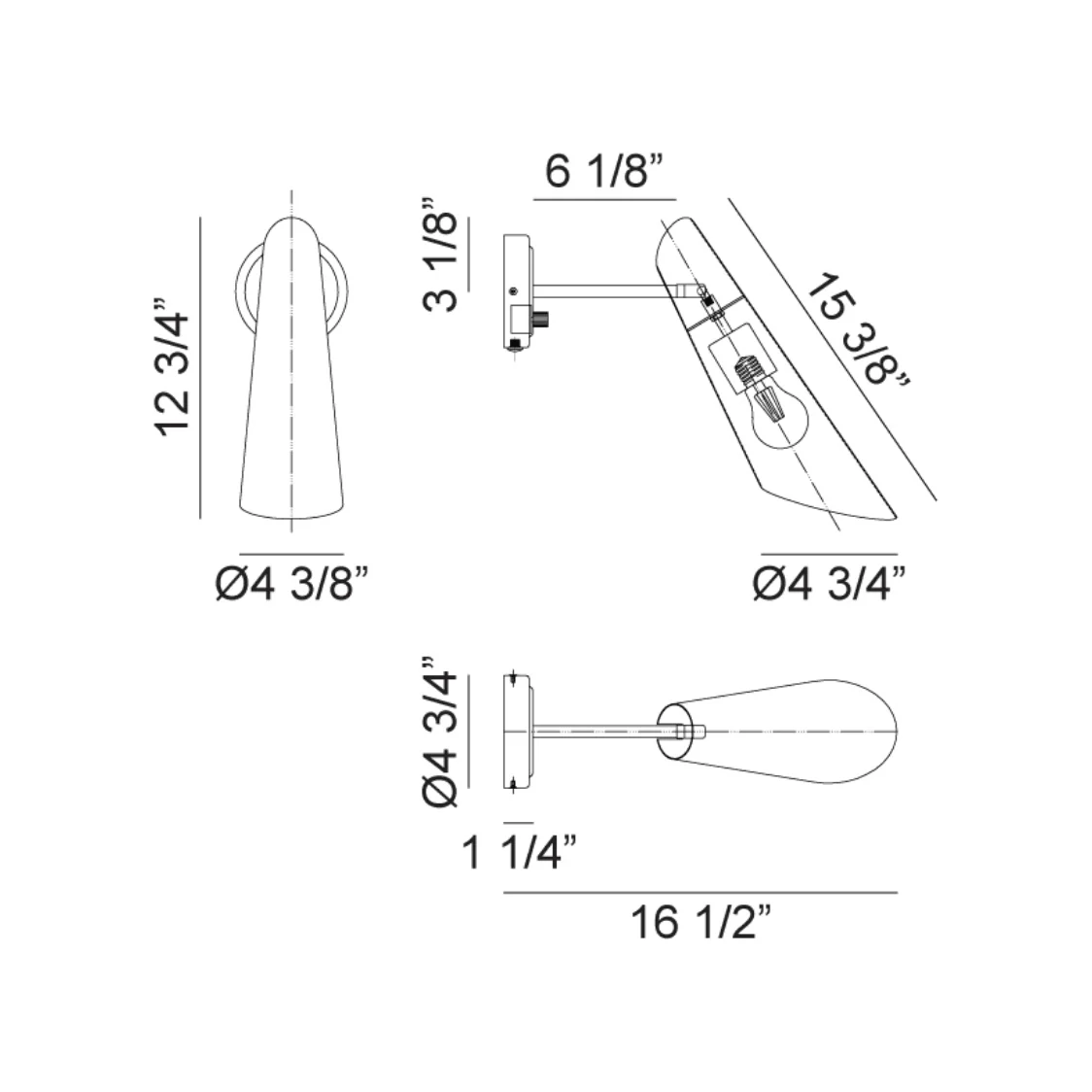 Butera Wall Sconce - Image 16