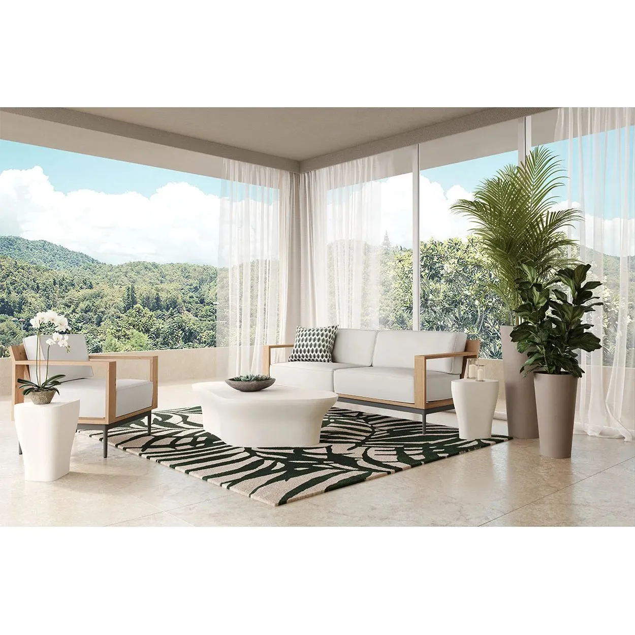 Cagliari Armchair (Pallazo Cream) | Open Box - Image 3