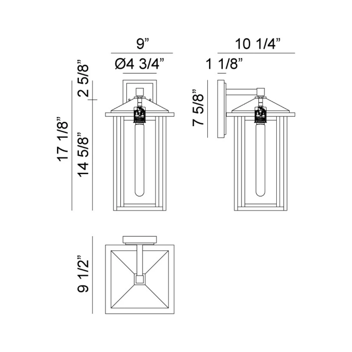 Caldwell Outdoor Wall Sconce - Image 4