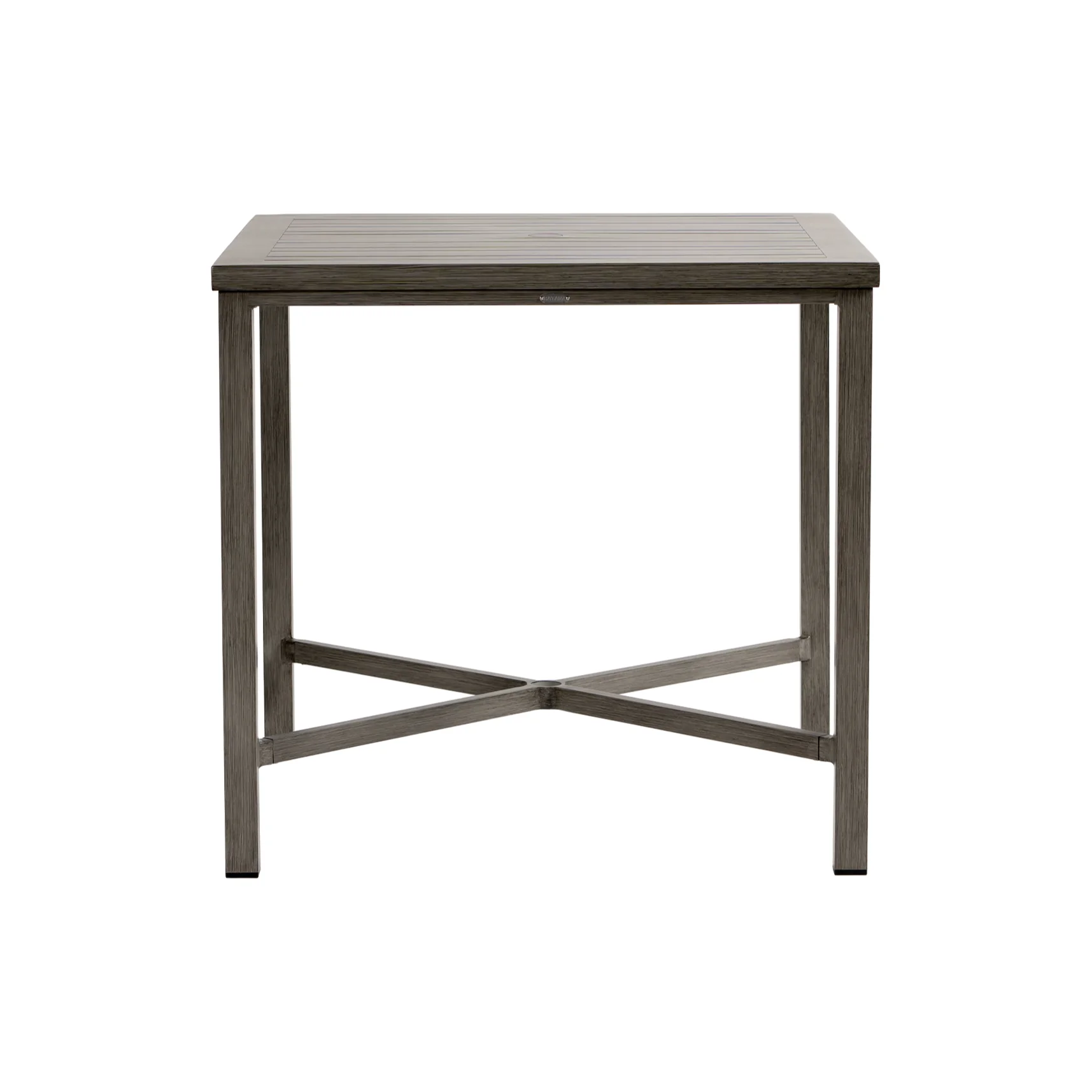 Canbria 39″ Sq Counter Table With Umbrella Hole