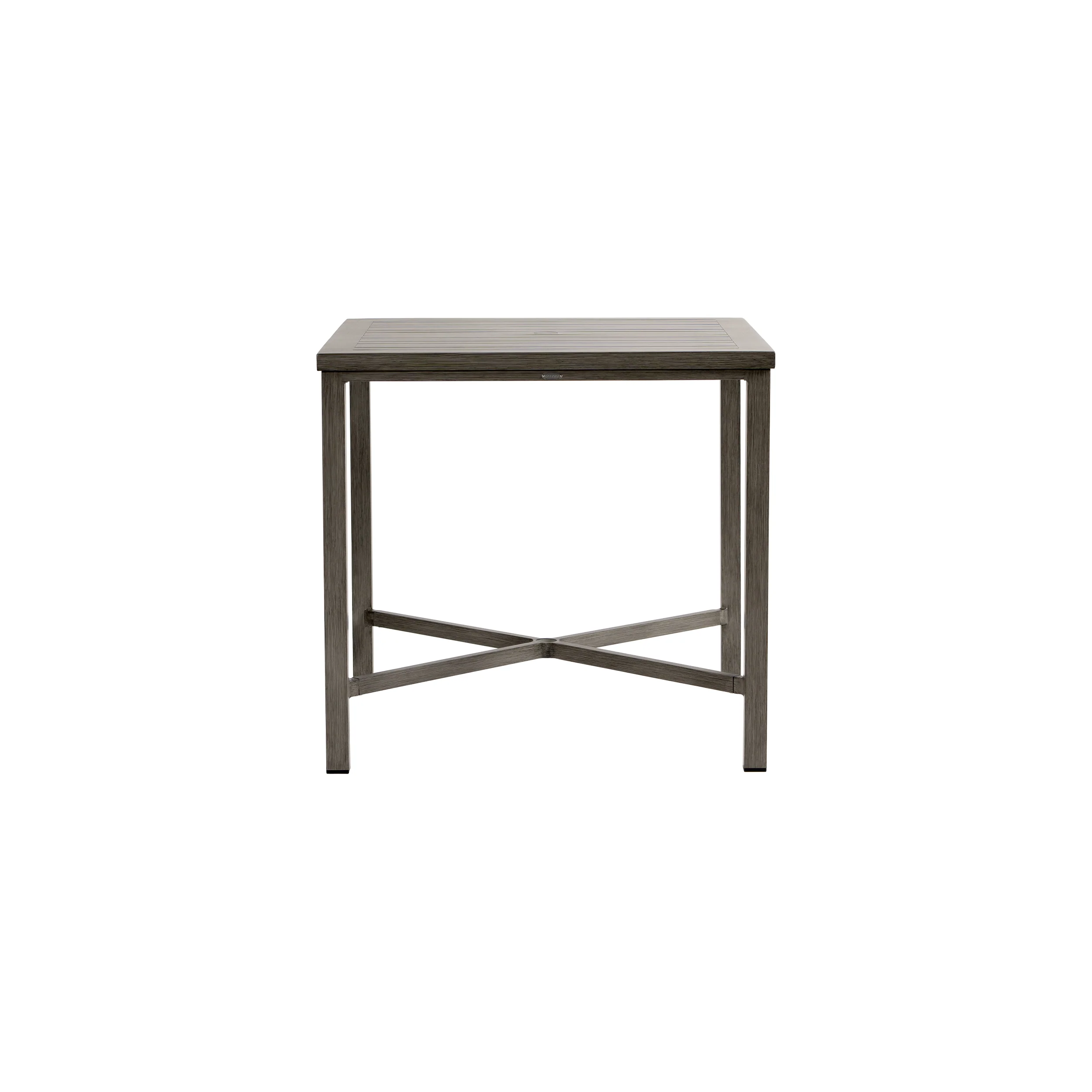 Canbria 39″ Sq Counter Table With Umbrella Hole - Image 9
