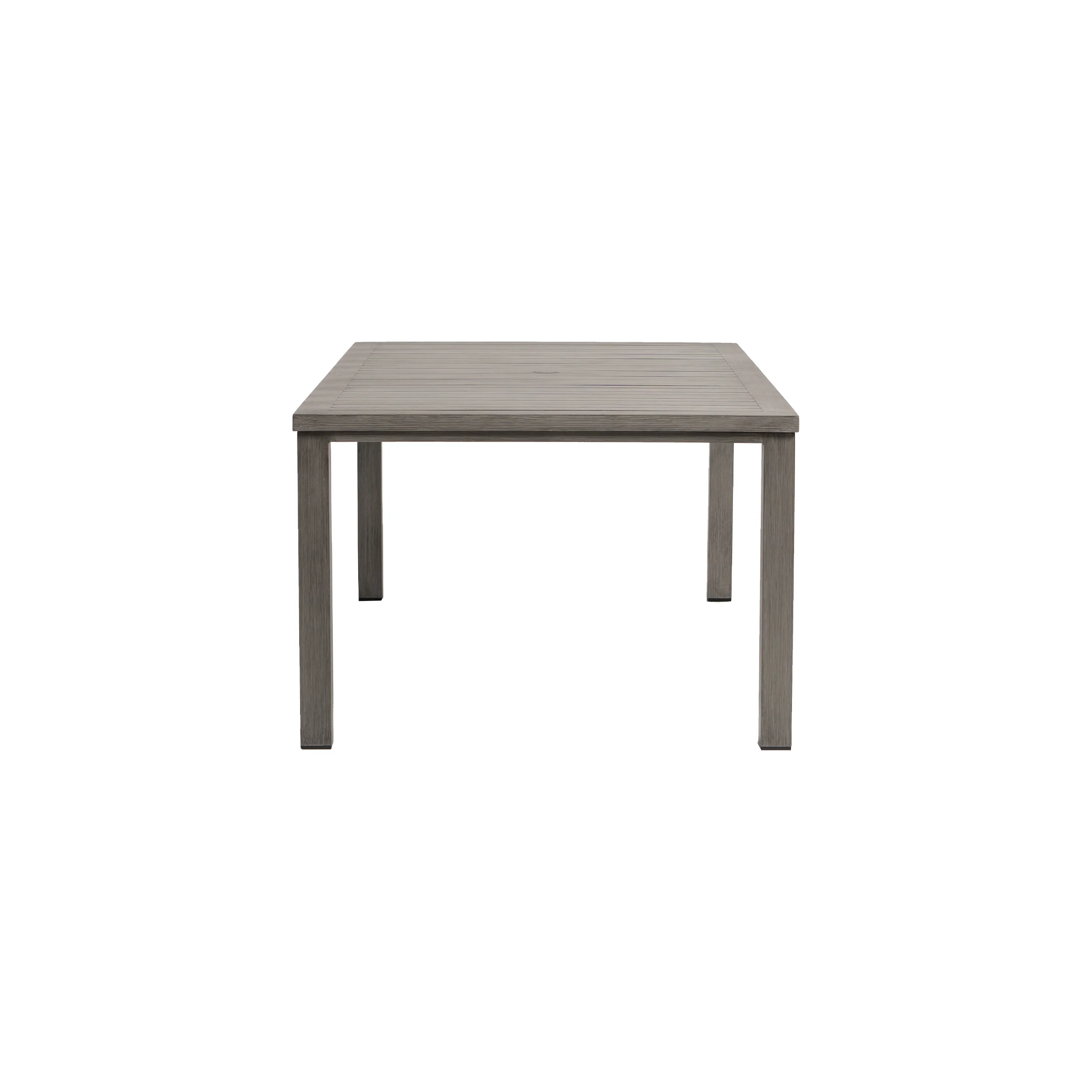 Canbria 84″ X 44″Rectangular Dining Table With Umbrella Hole - Image 13