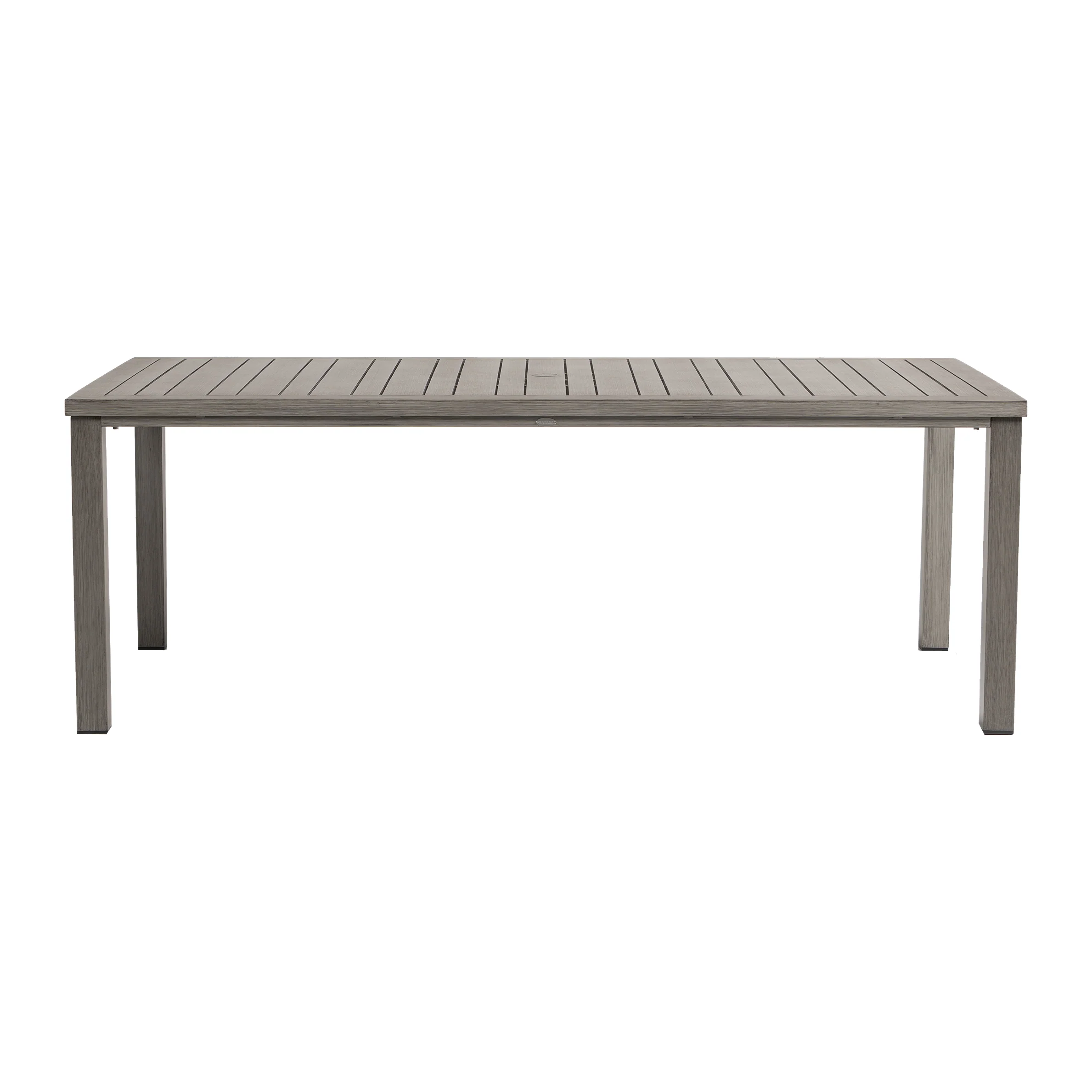 Canbria 84″ X 44″Rectangular Dining Table With Umbrella Hole - Image 12