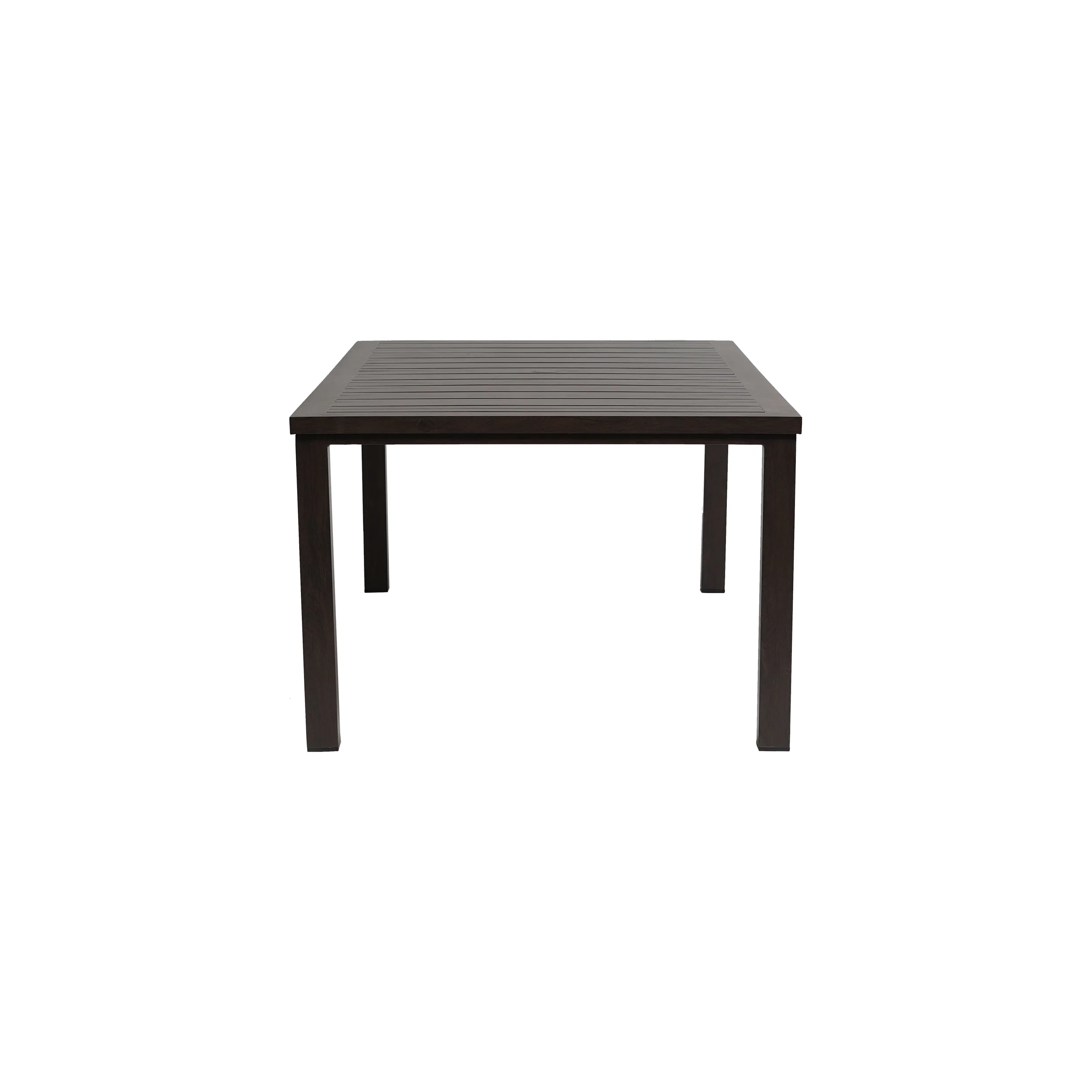 Canbria 84″ X 44″Rectangular Dining Table With Umbrella Hole - Image 6