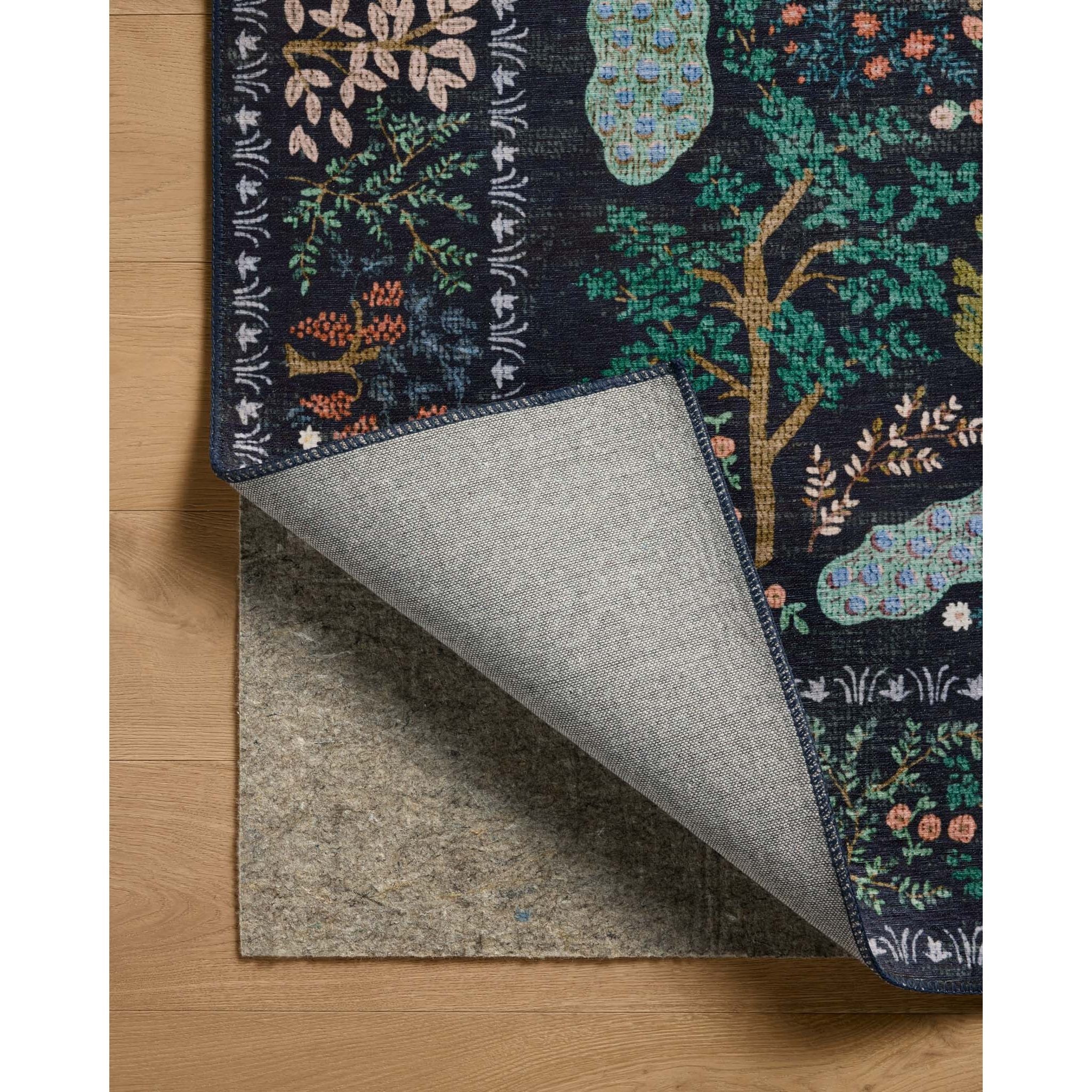Canopy Charcoal Rug | Rifle Paper Co. x Loloi - Image 6