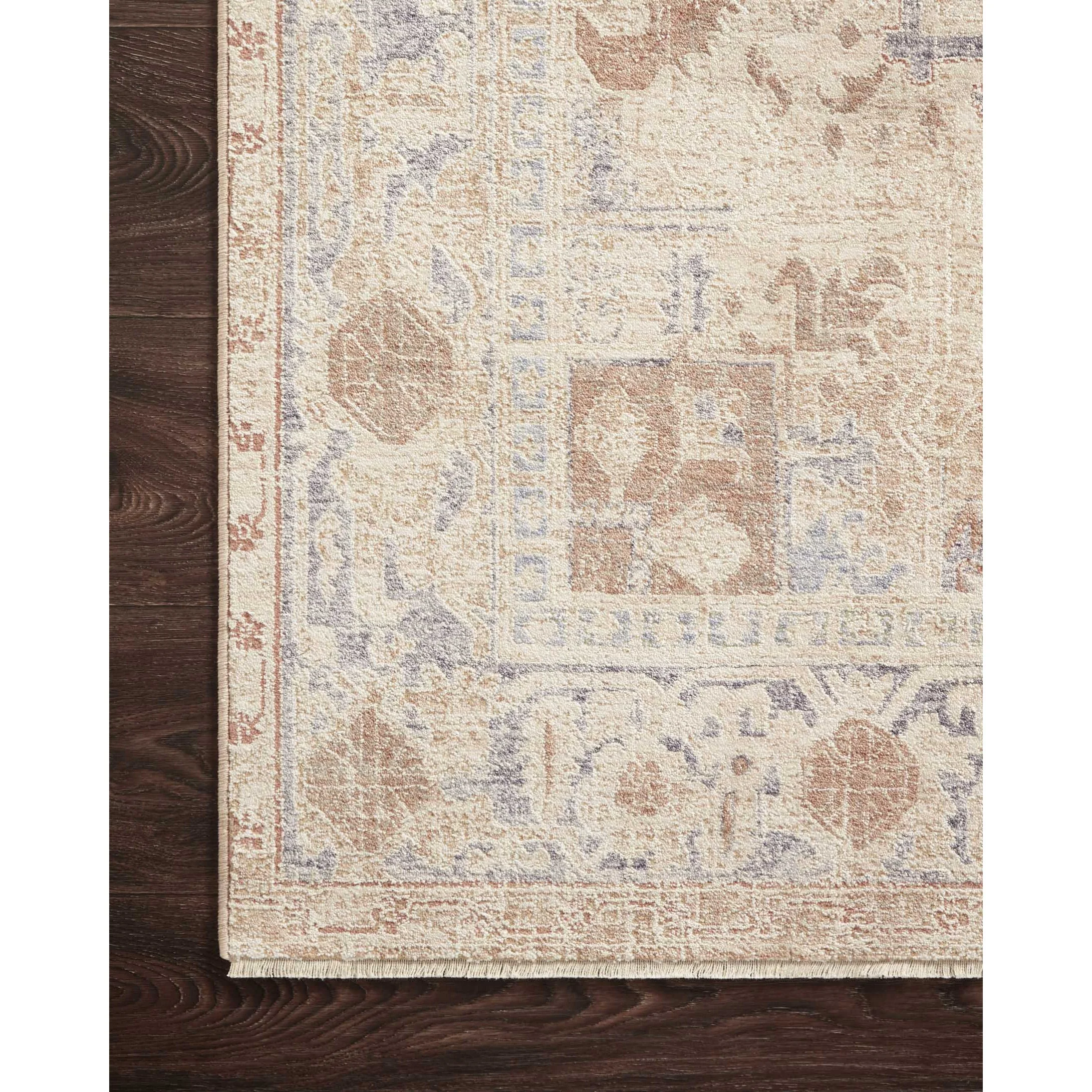 Carlisle Beige / Slate Rug | Magnolia Home by Joanna Gaines x Loloi - Image 3