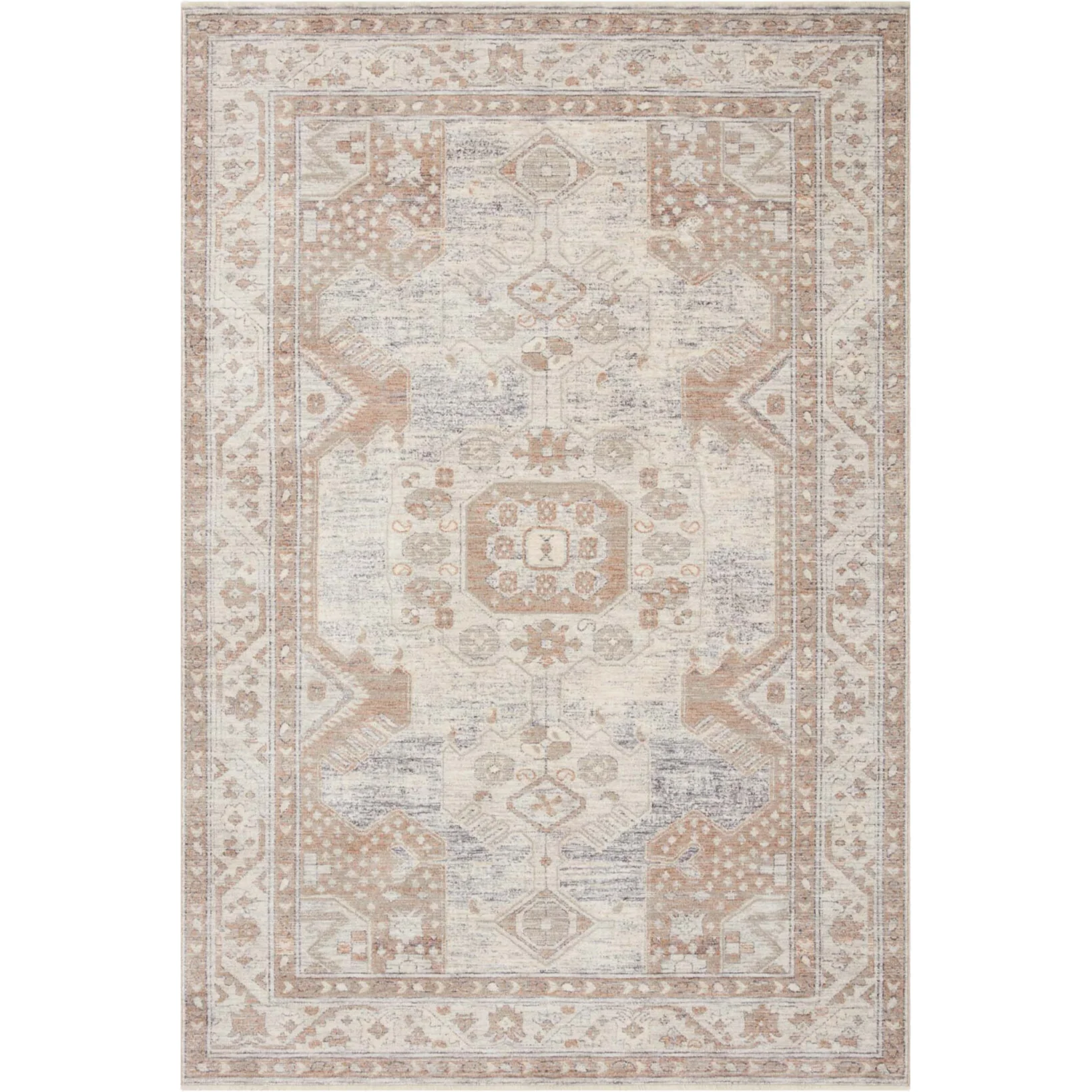Carlisle Ivory / Taupe  Rug | Magnolia Home by Joanna Gaines x Loloi