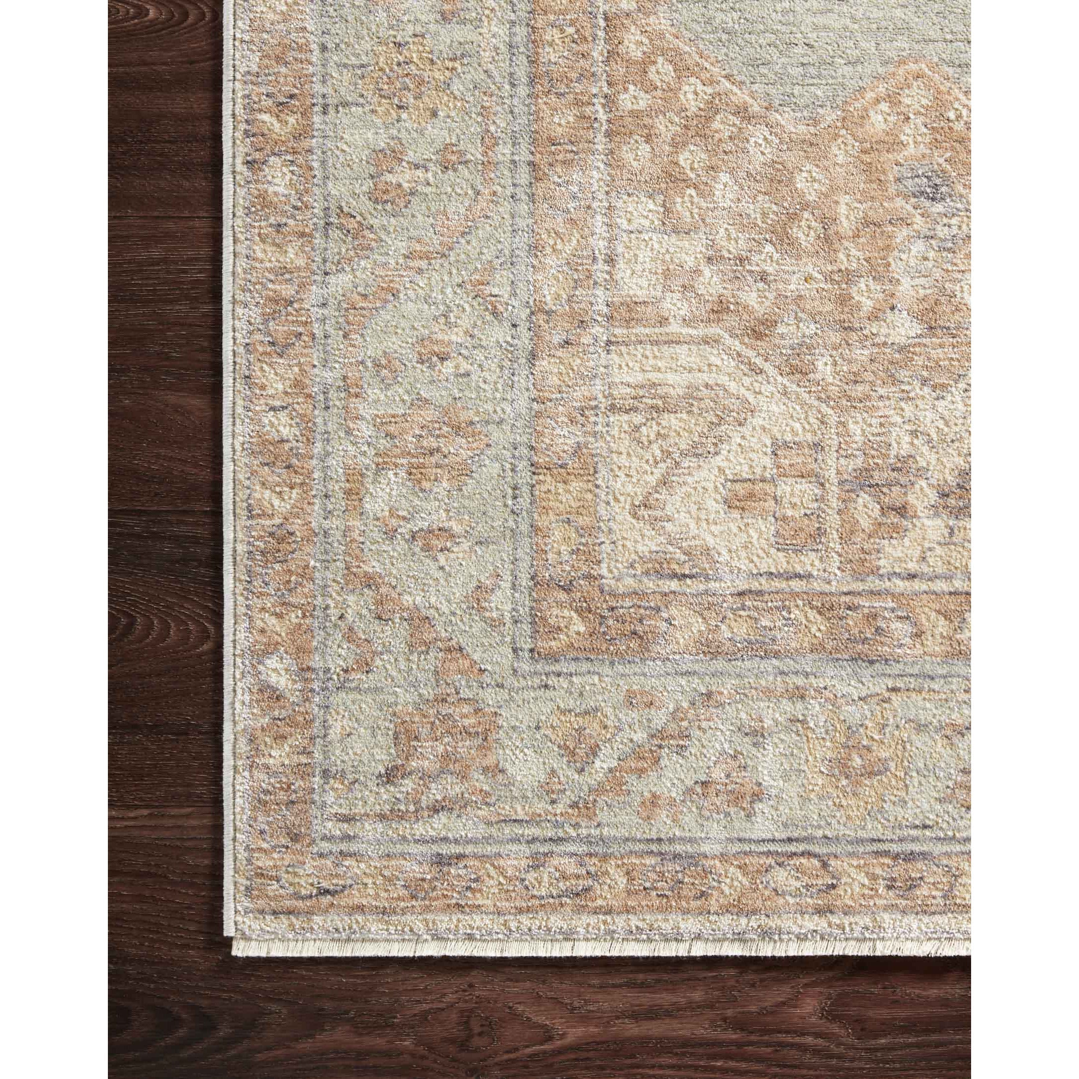 Carlisle Seafoam / Taupe Rug | Magnolia Home by Joanna Gaines x Loloi - Image 3