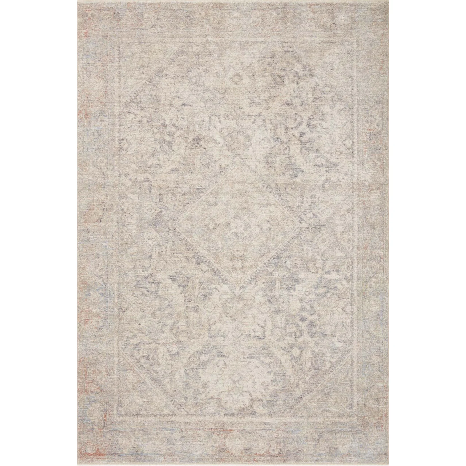 Carlisle Slate / Ivory Rug | Magnolia Home by Joanna Gaines x Loloi