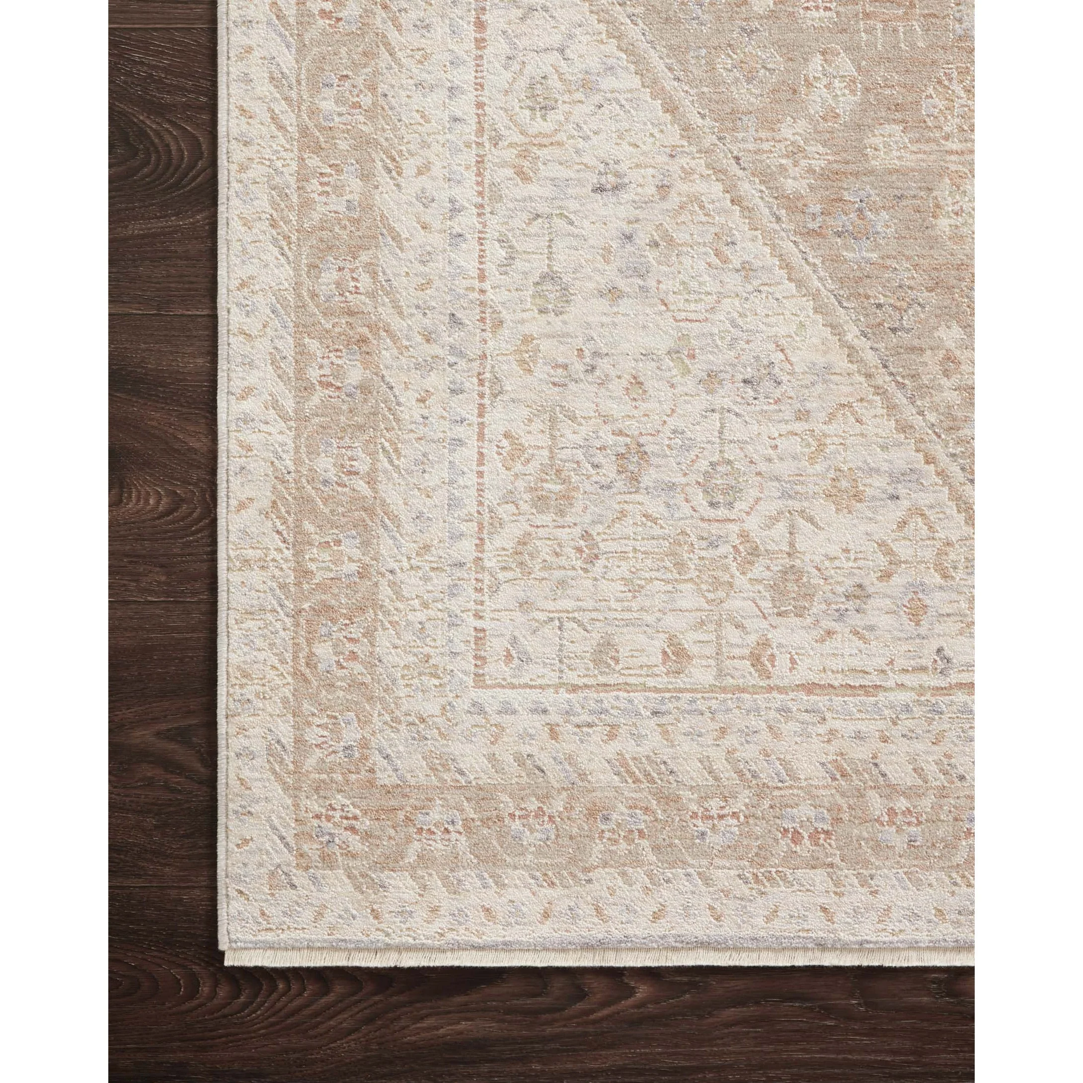 Carlisle Taupe / Ivory  Rug | Magnolia Home by Joanna Gaines x Loloi - Image 3