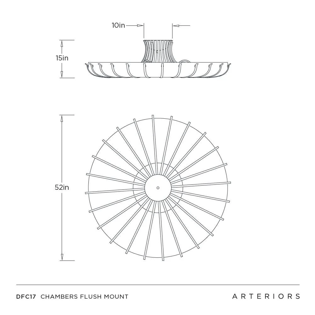 Chambers Flush Mount - Image 18