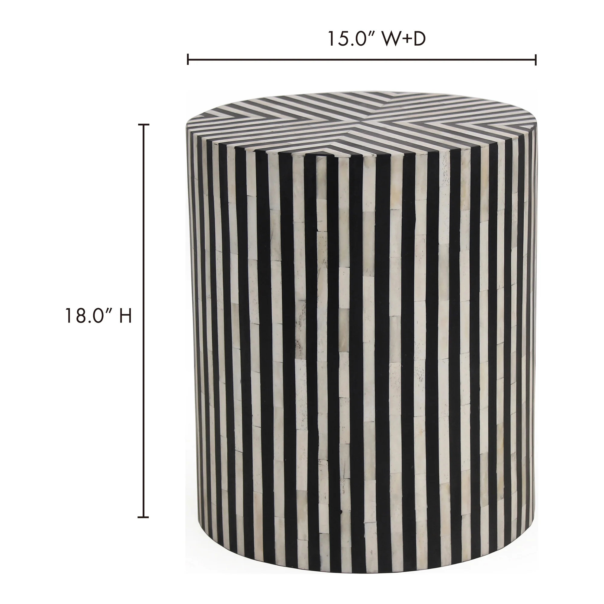 Chameau Black Side Table - Image 5
