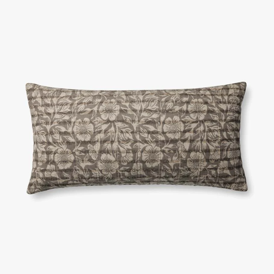 Chocolate Pillow | Jean Stoffer x Loloi