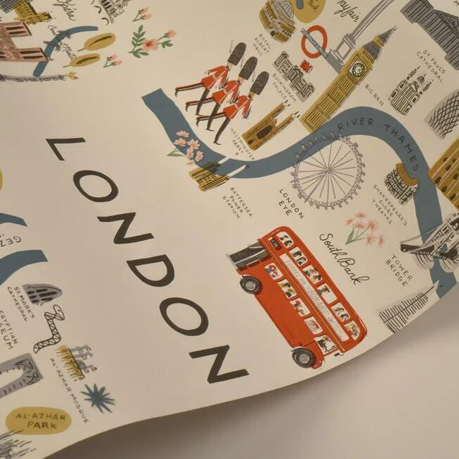 City Maps Premium Peel + Stick Wallpaper - Image 9