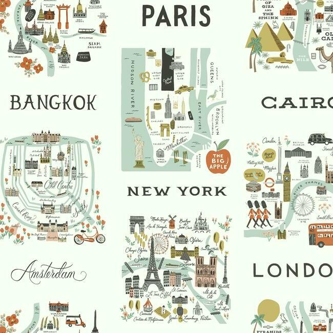 City Maps Wallpaper