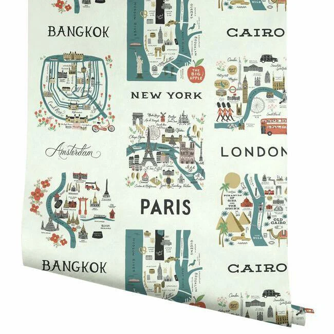 City Maps Wallpaper - Image 14