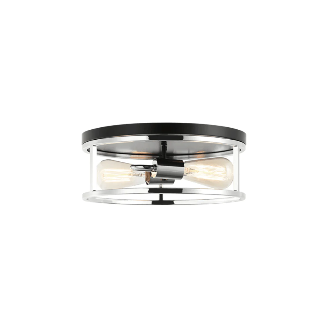 Clarke 2-Light Circle Flush Mount - Image 3