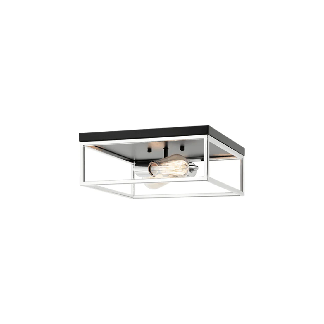 Clarke 2-Light Square Flush Mount - Image 3