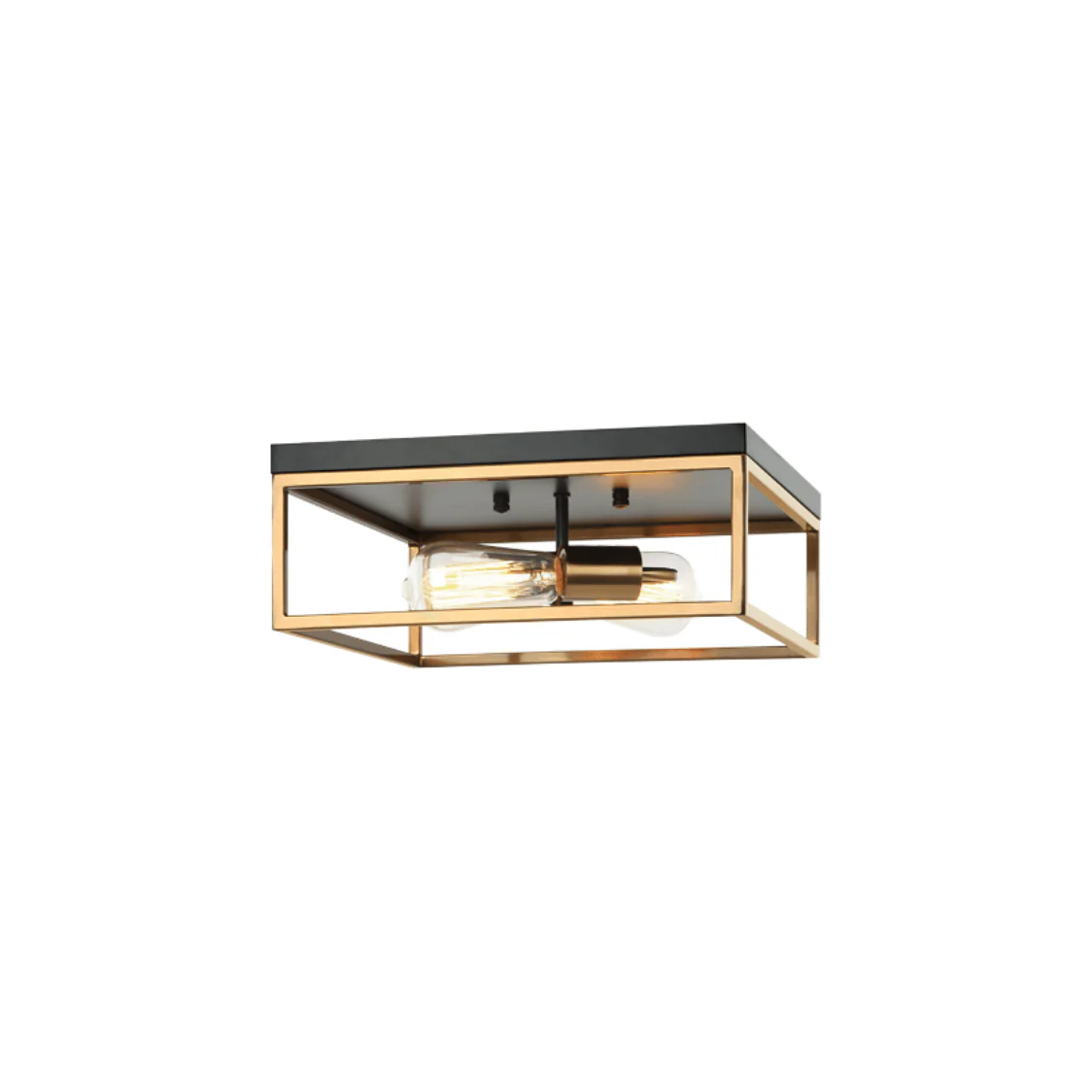 Clarke 3-Light Square Flush Mount - Image 3