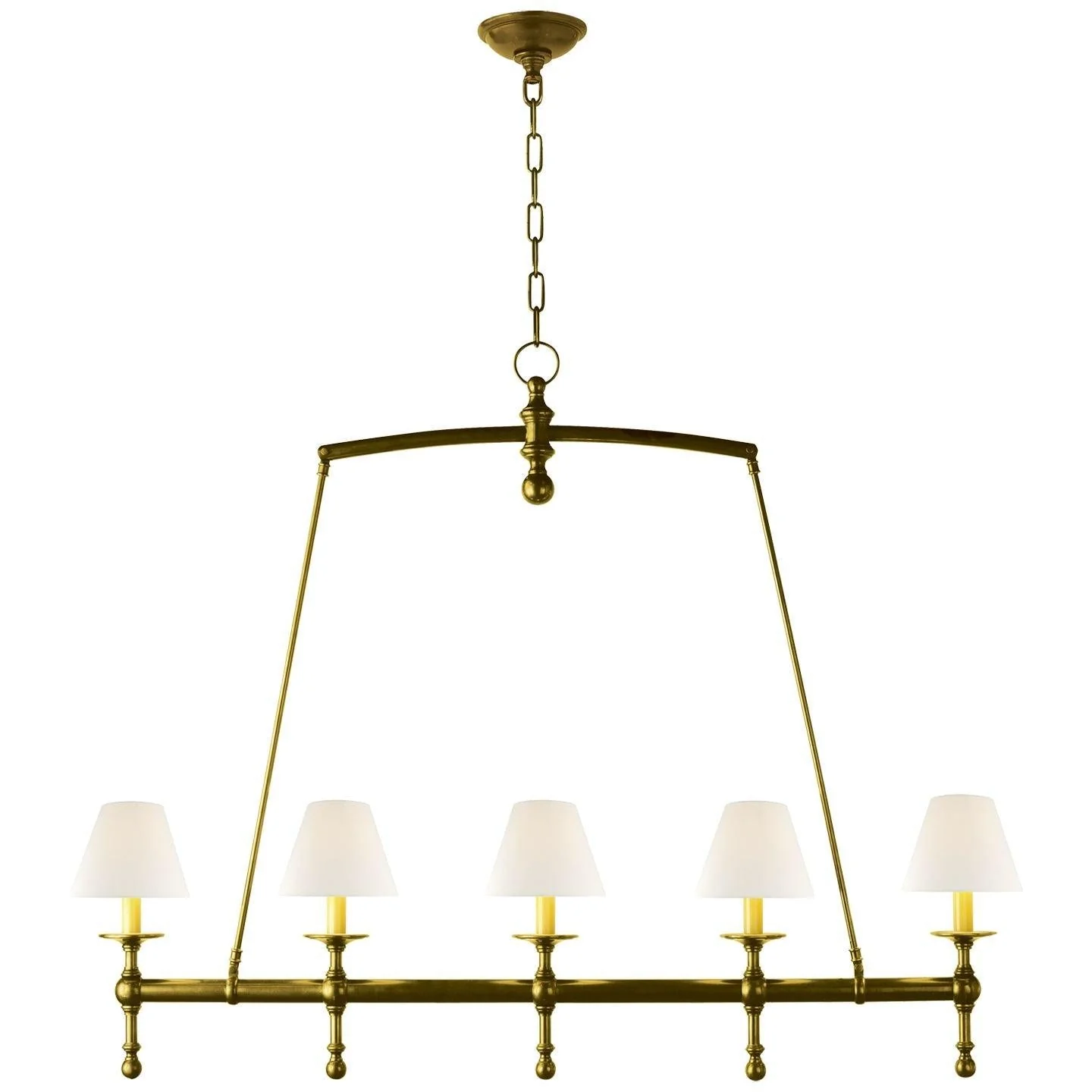 Classic Linear Chandelier - Image 2