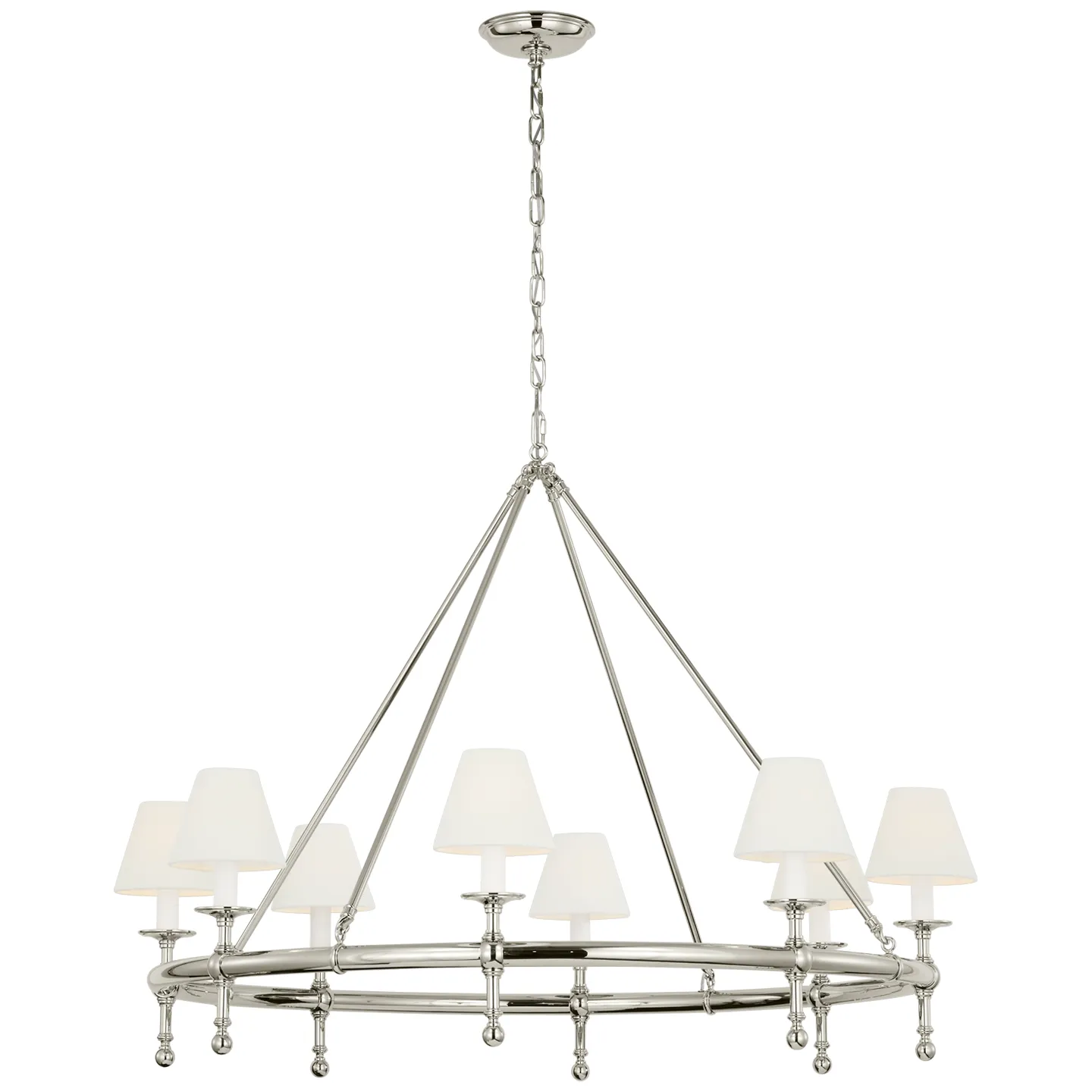 Classic Ring Chandelier - Image 7