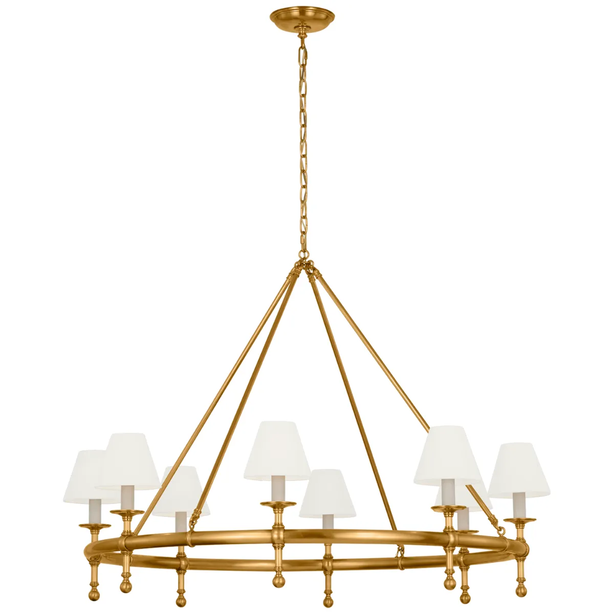 Classic Ring Chandelier - Image 8
