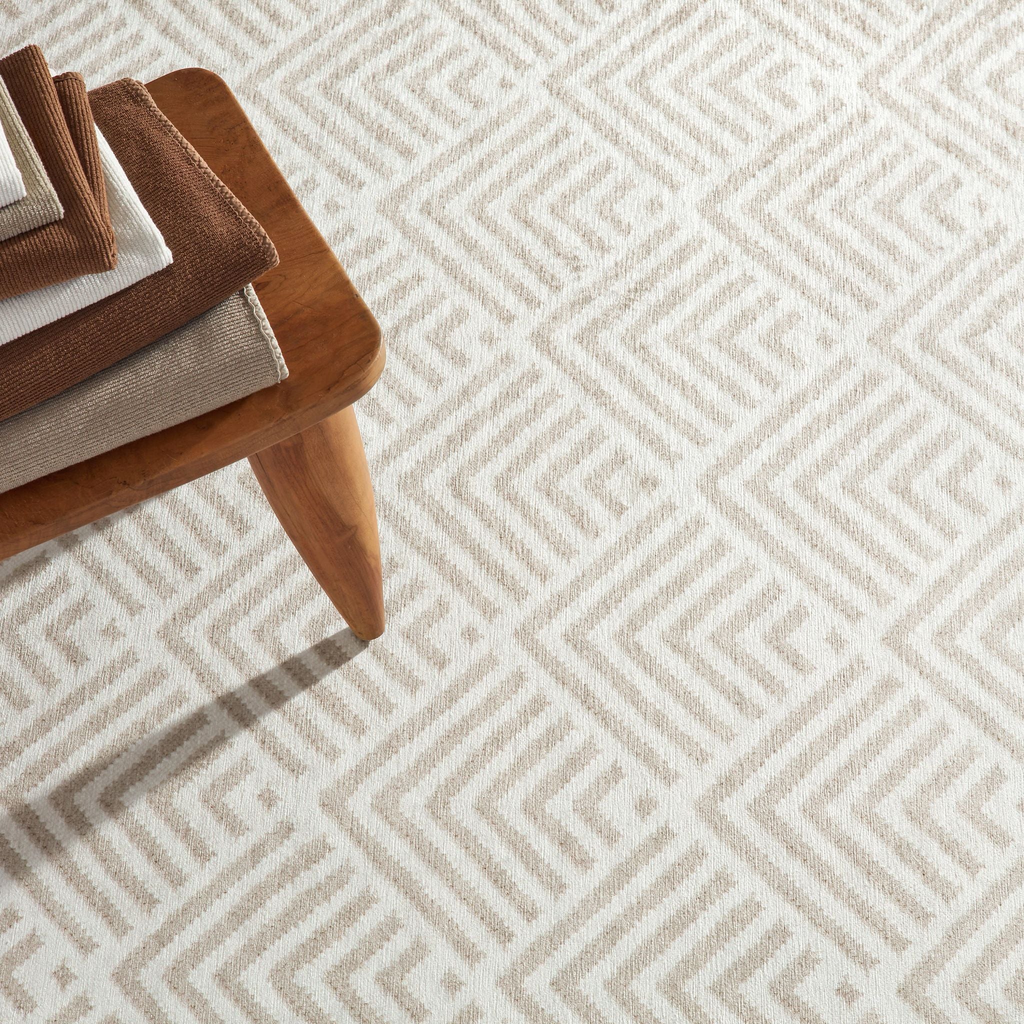 Cleo Cement Machine Washable Rug - Image 2